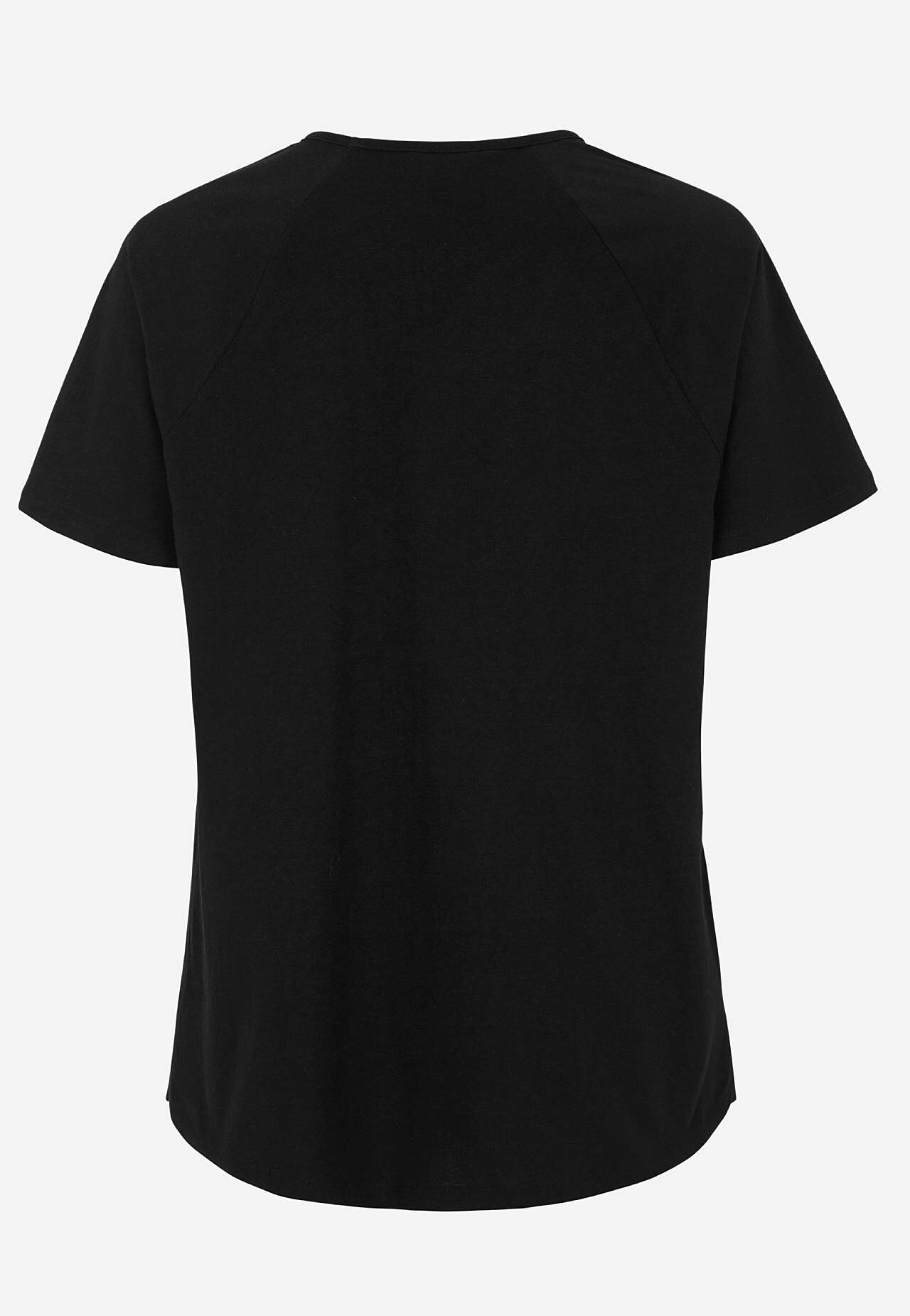 Jersey top with raglan sleeve 2-pack