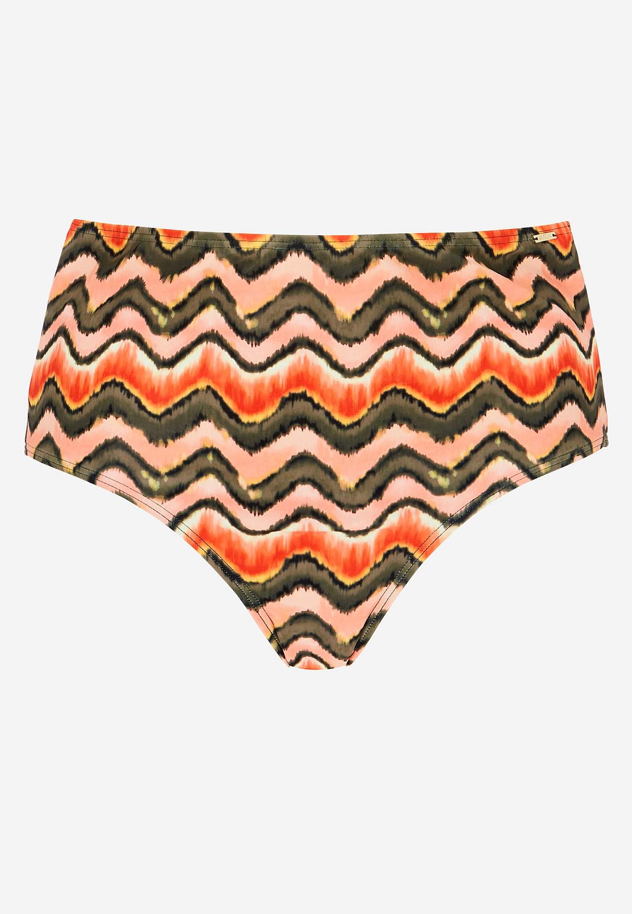 Bikini bottom with high waist