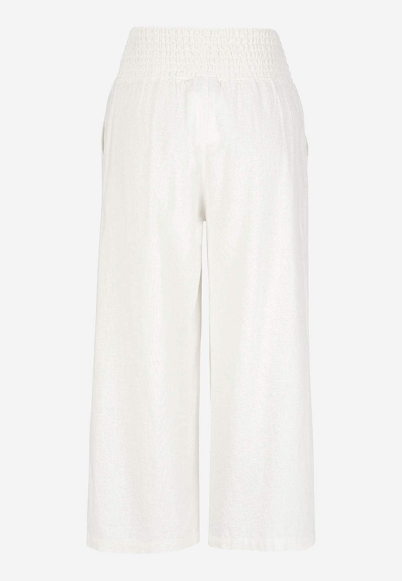 Culotte trousers in linen mix Lisette