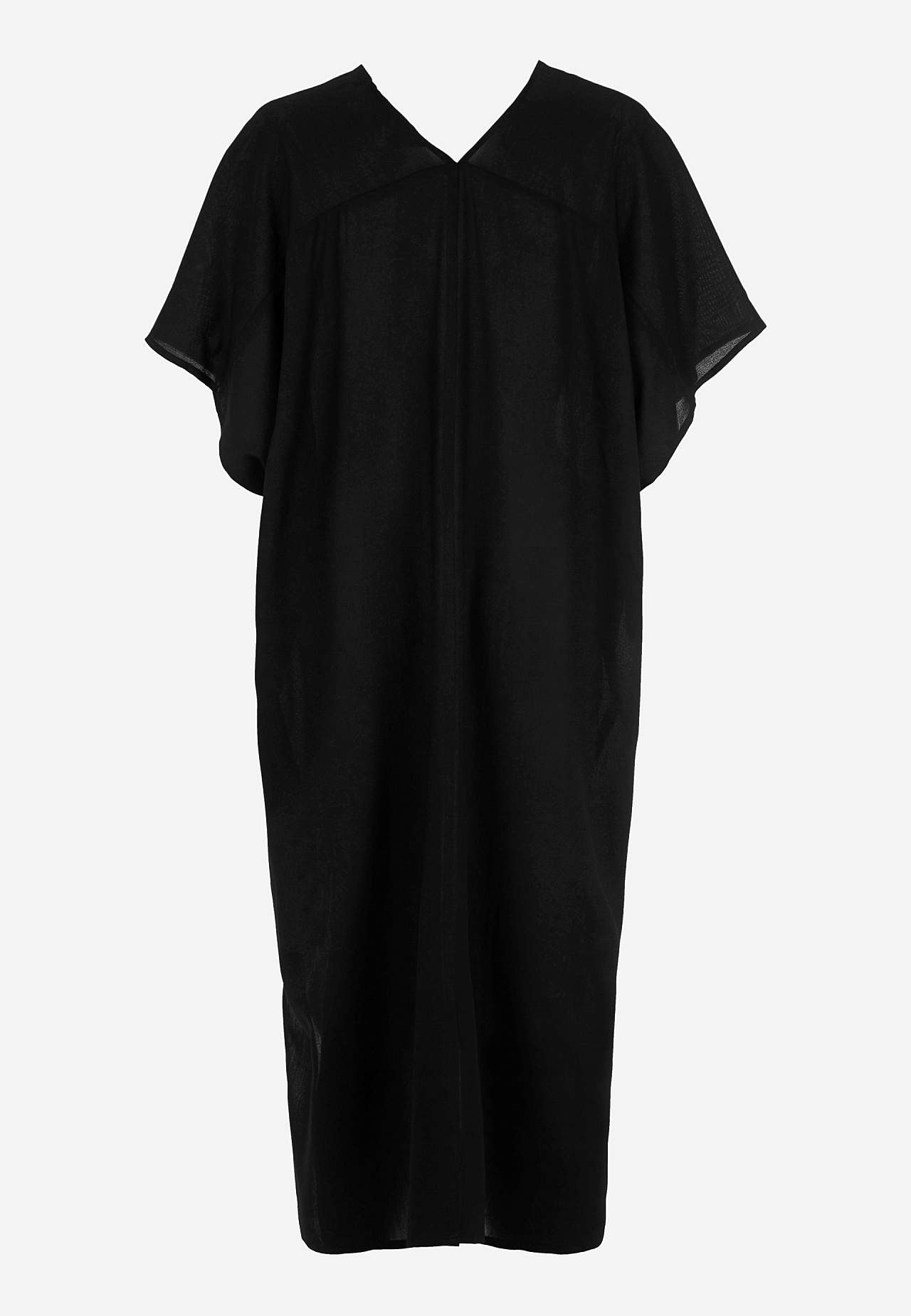 Beach caftan with buttons