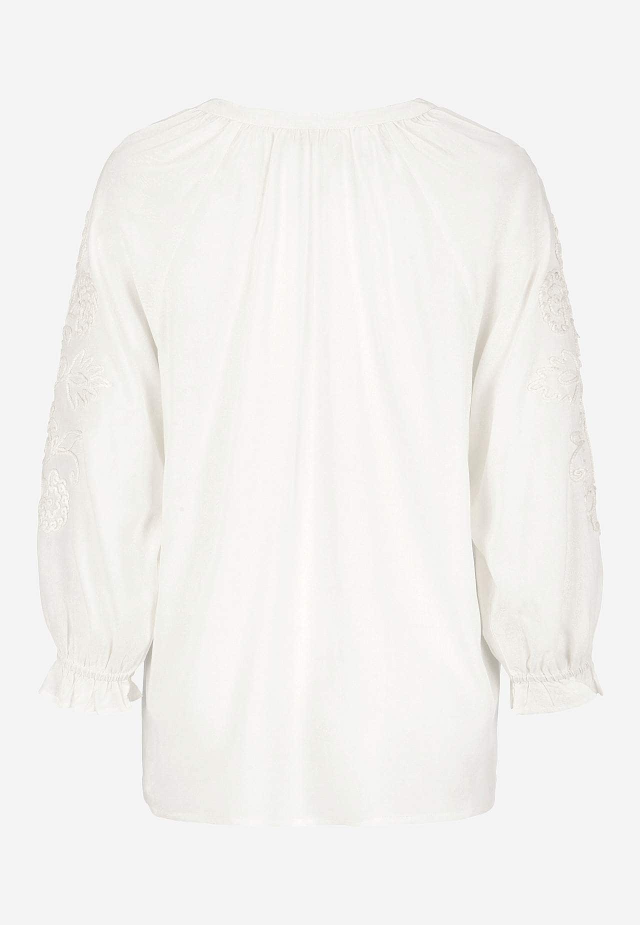 Blouse with embroidery