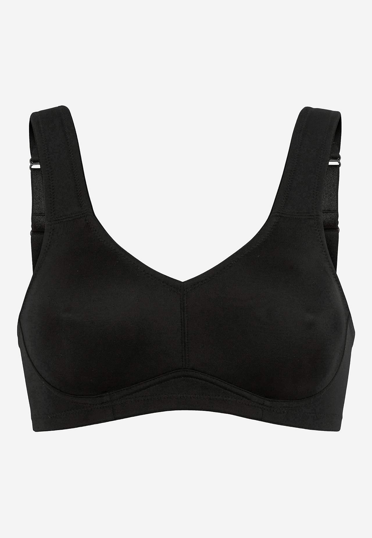 Unpadded soft bra