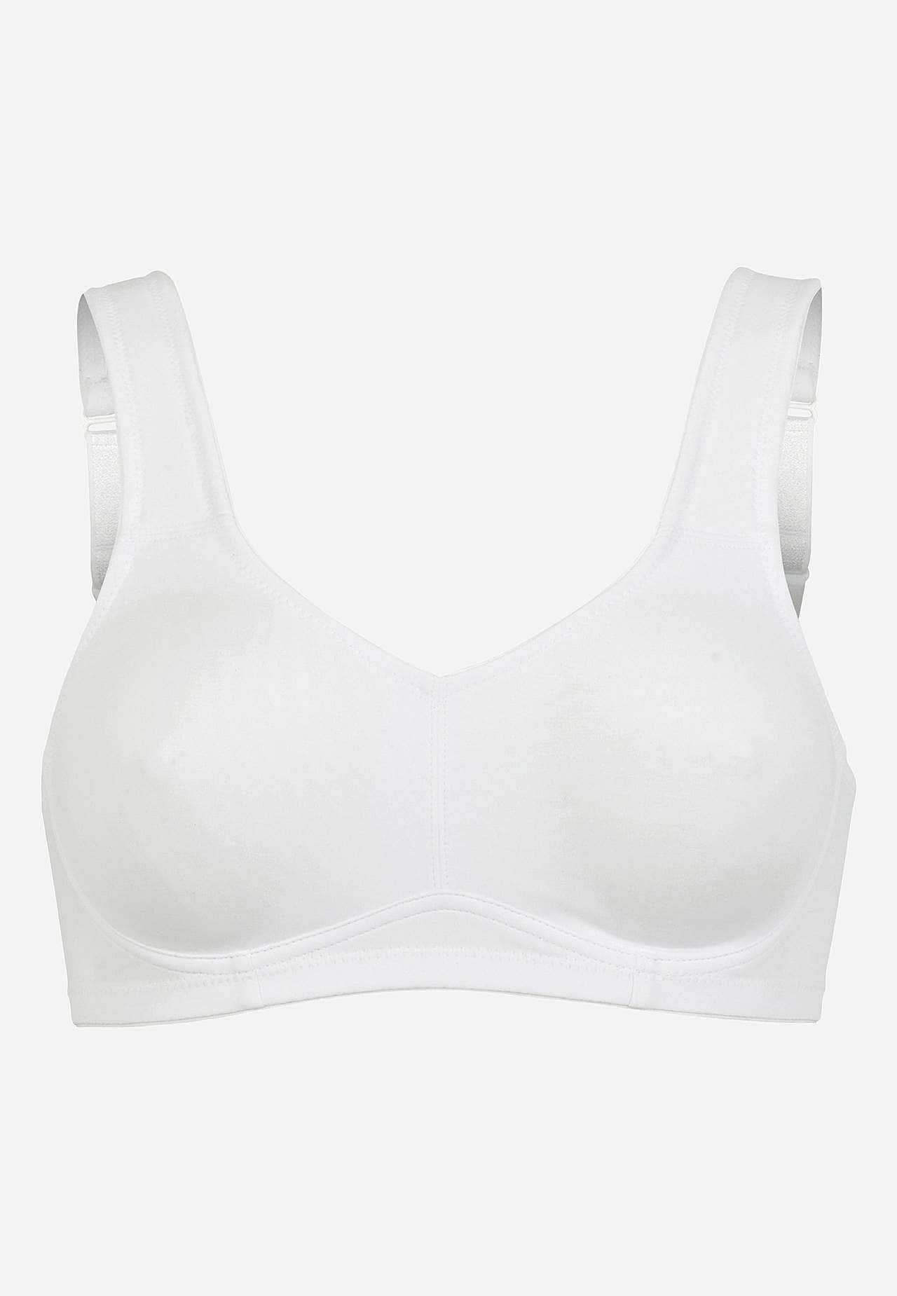Unpadded soft bra