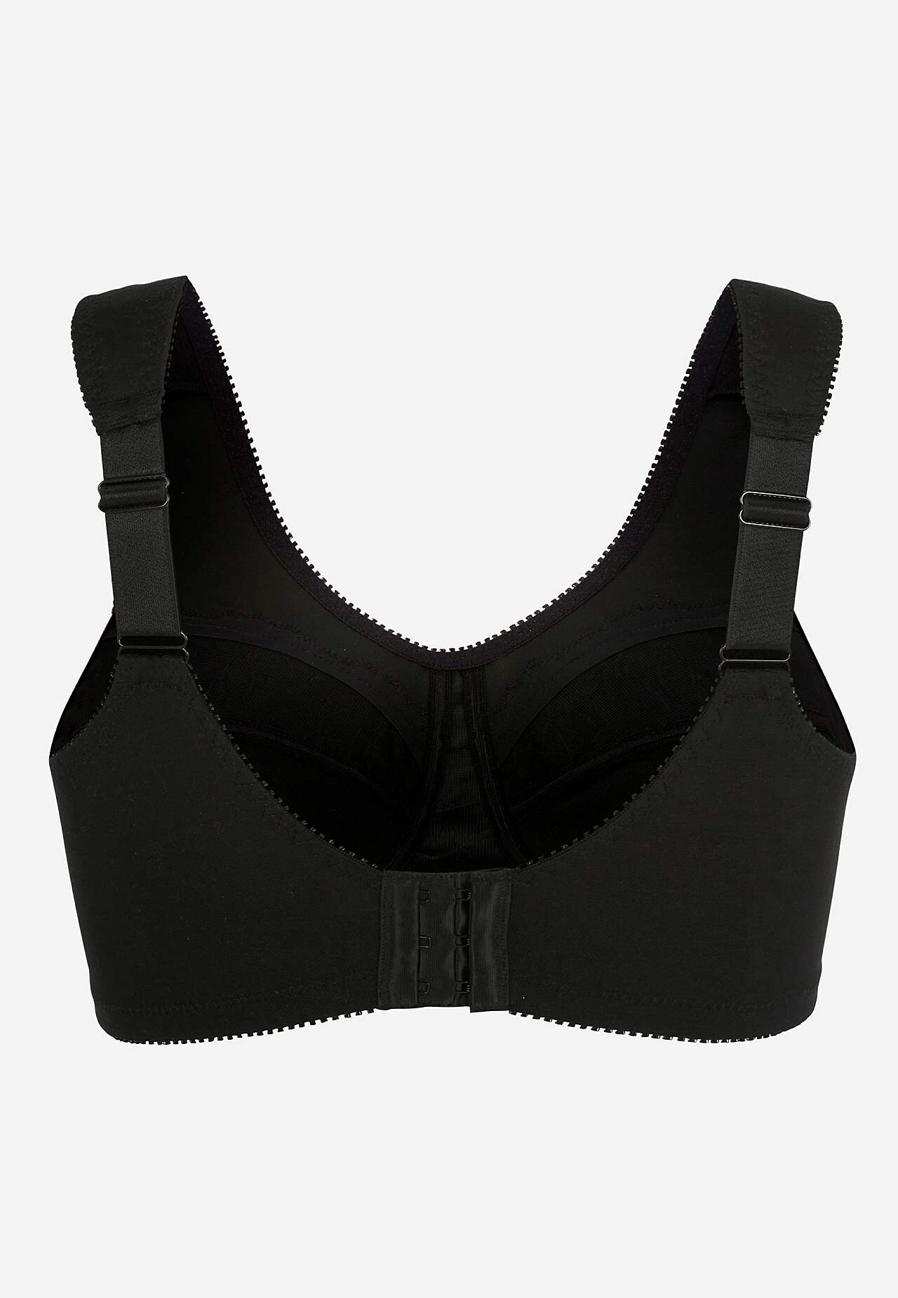 Soft bra with embroidery