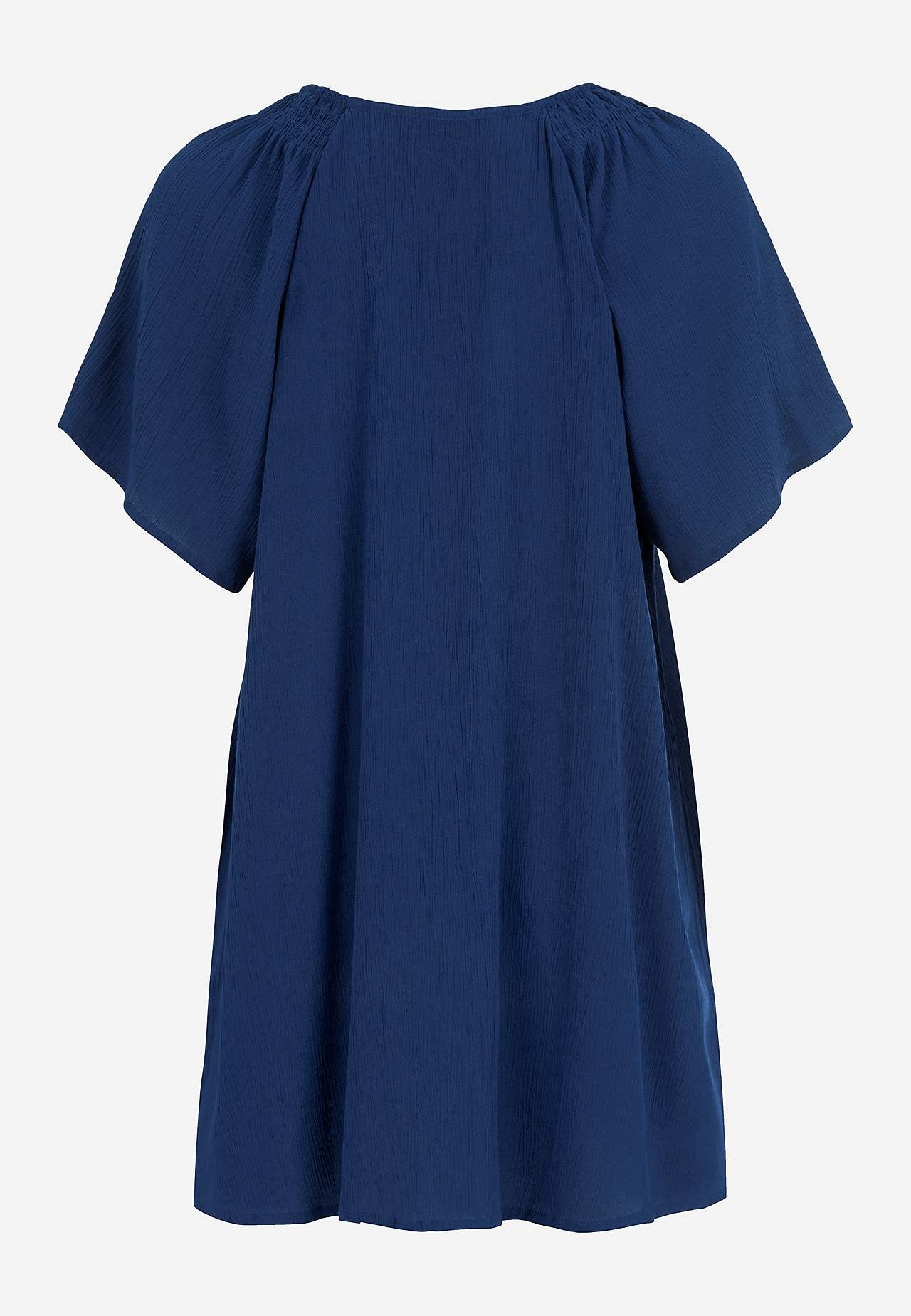 Tunic in viscose crepe