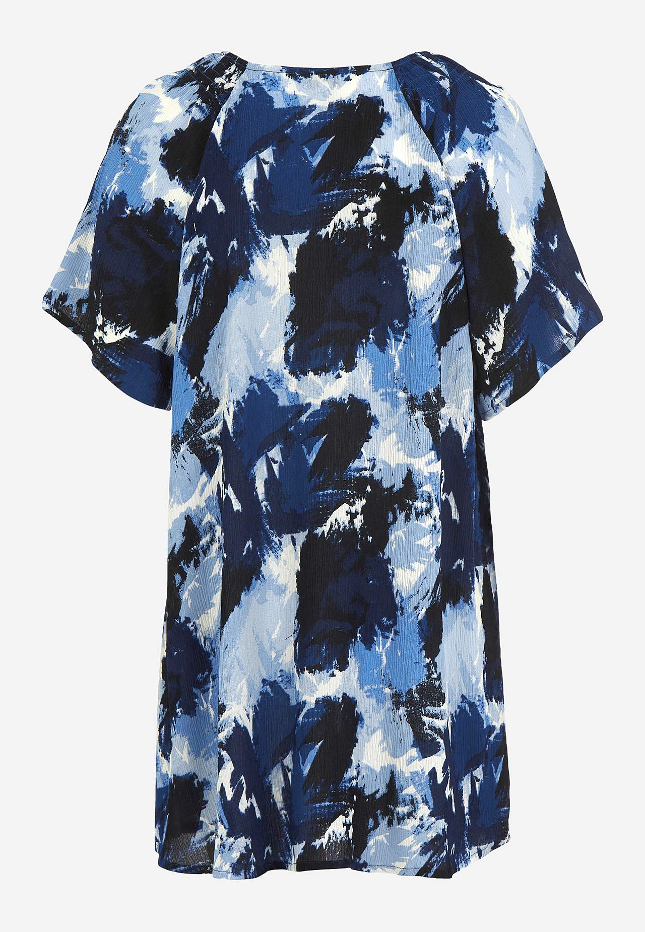 Tunic in viscose crepe