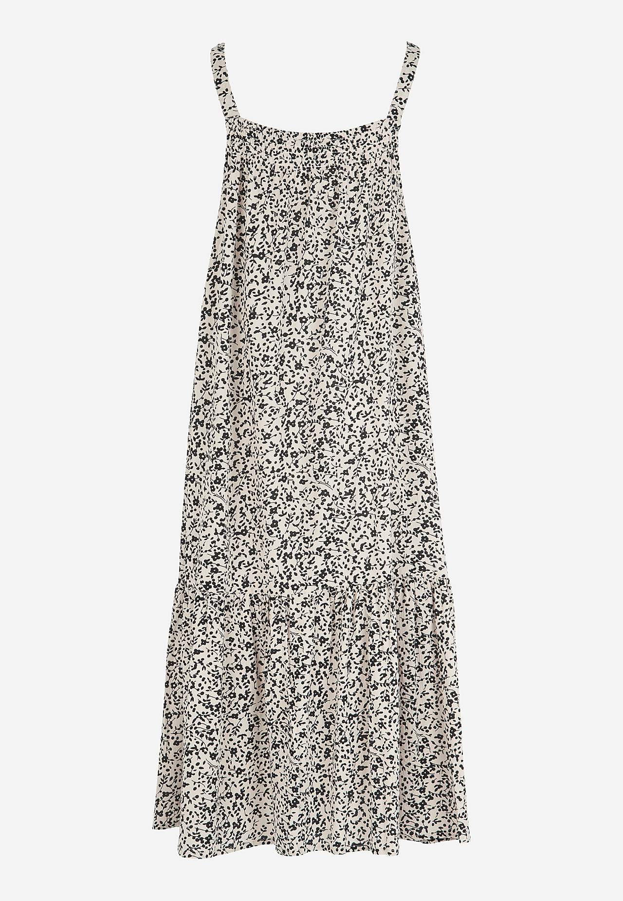 Sleeveless ruffle dress
