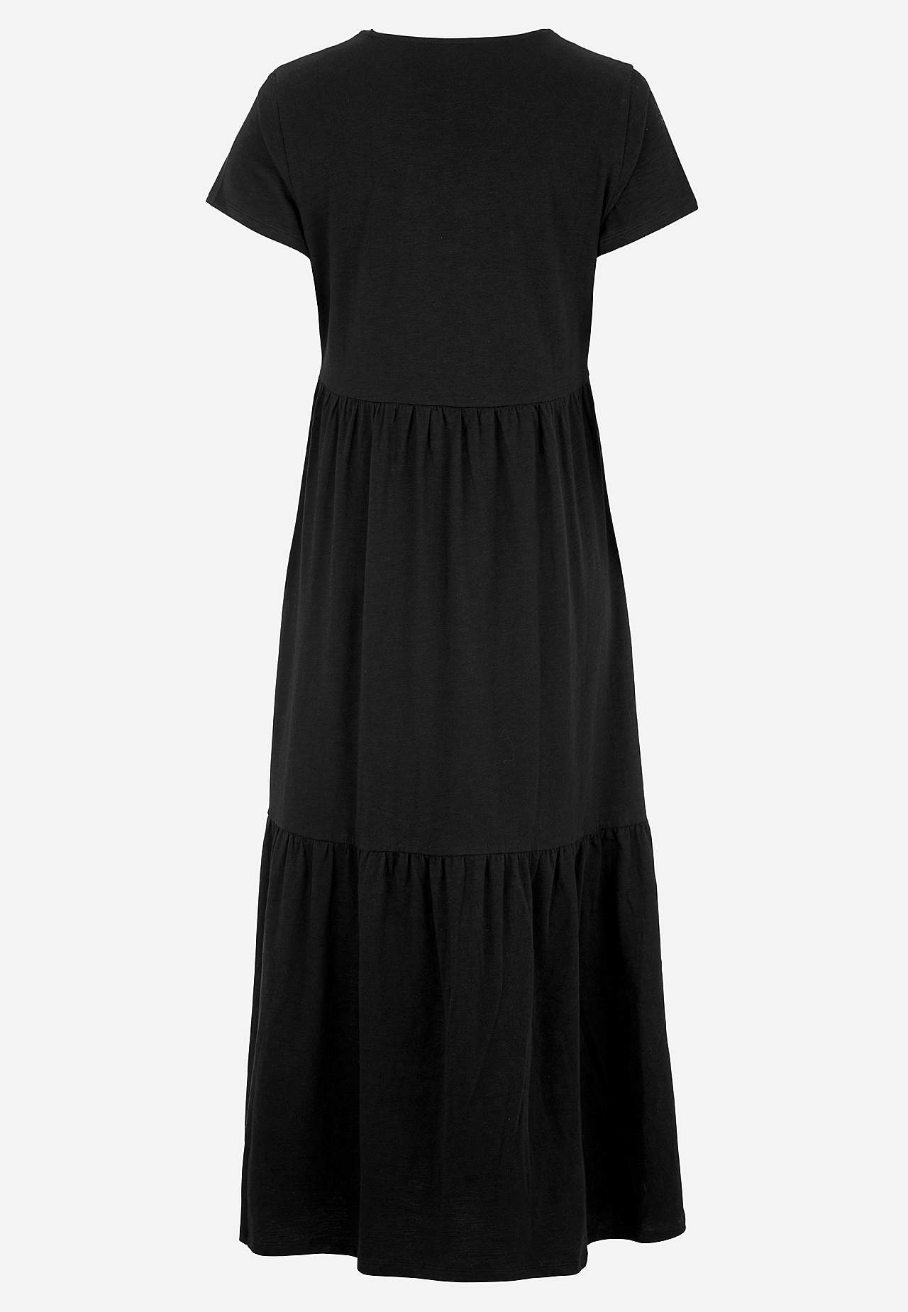 Jersey dress with frill Viola