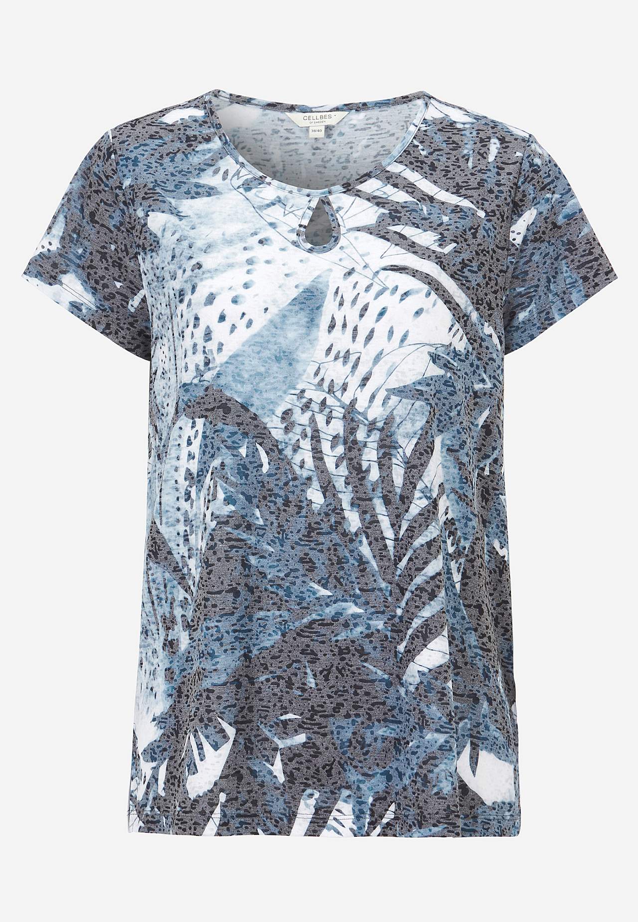 Jersey top with slit at the sides Brenda