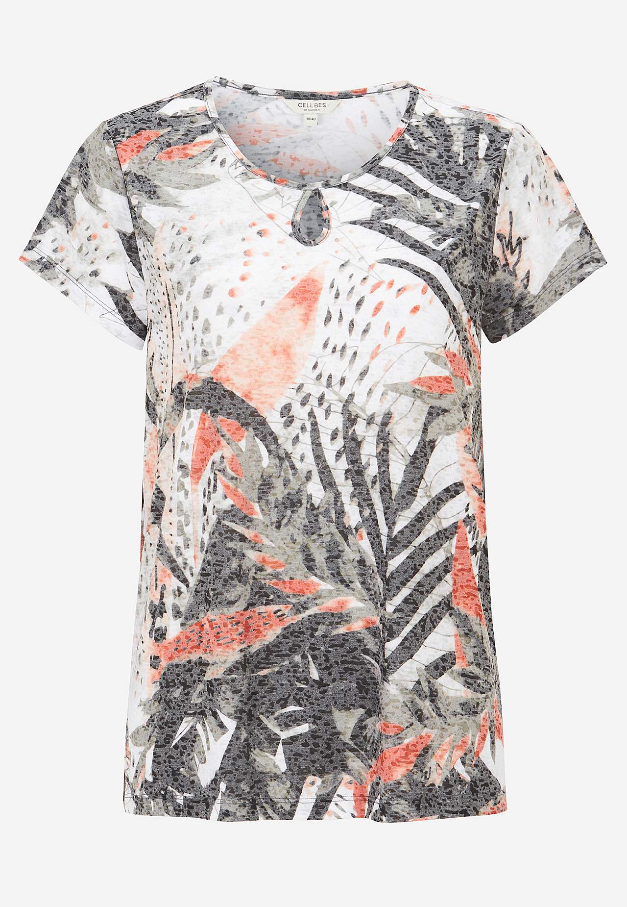 Jersey top with slit at the sides Brenda