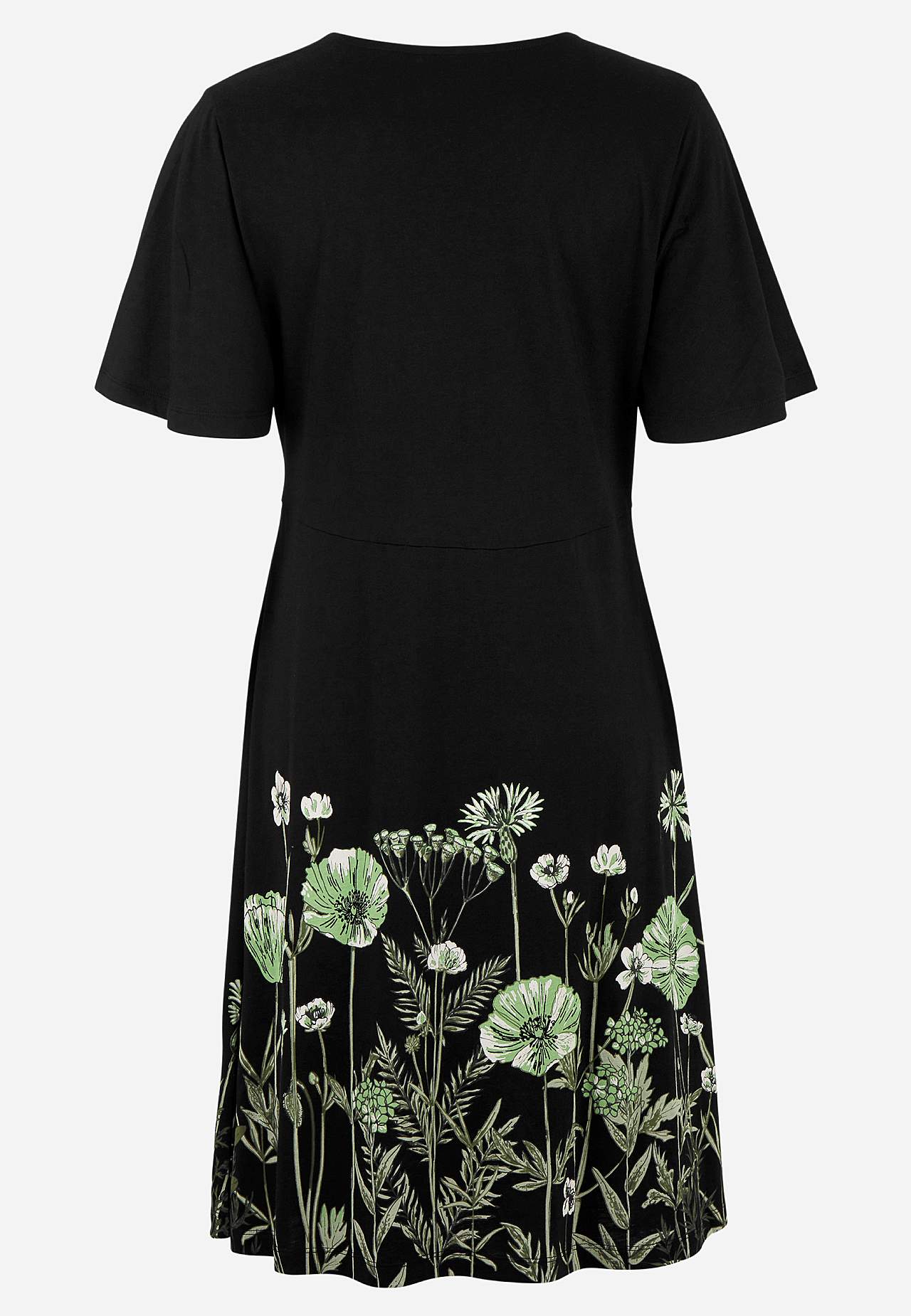 Jersey dress in super soft modal mix