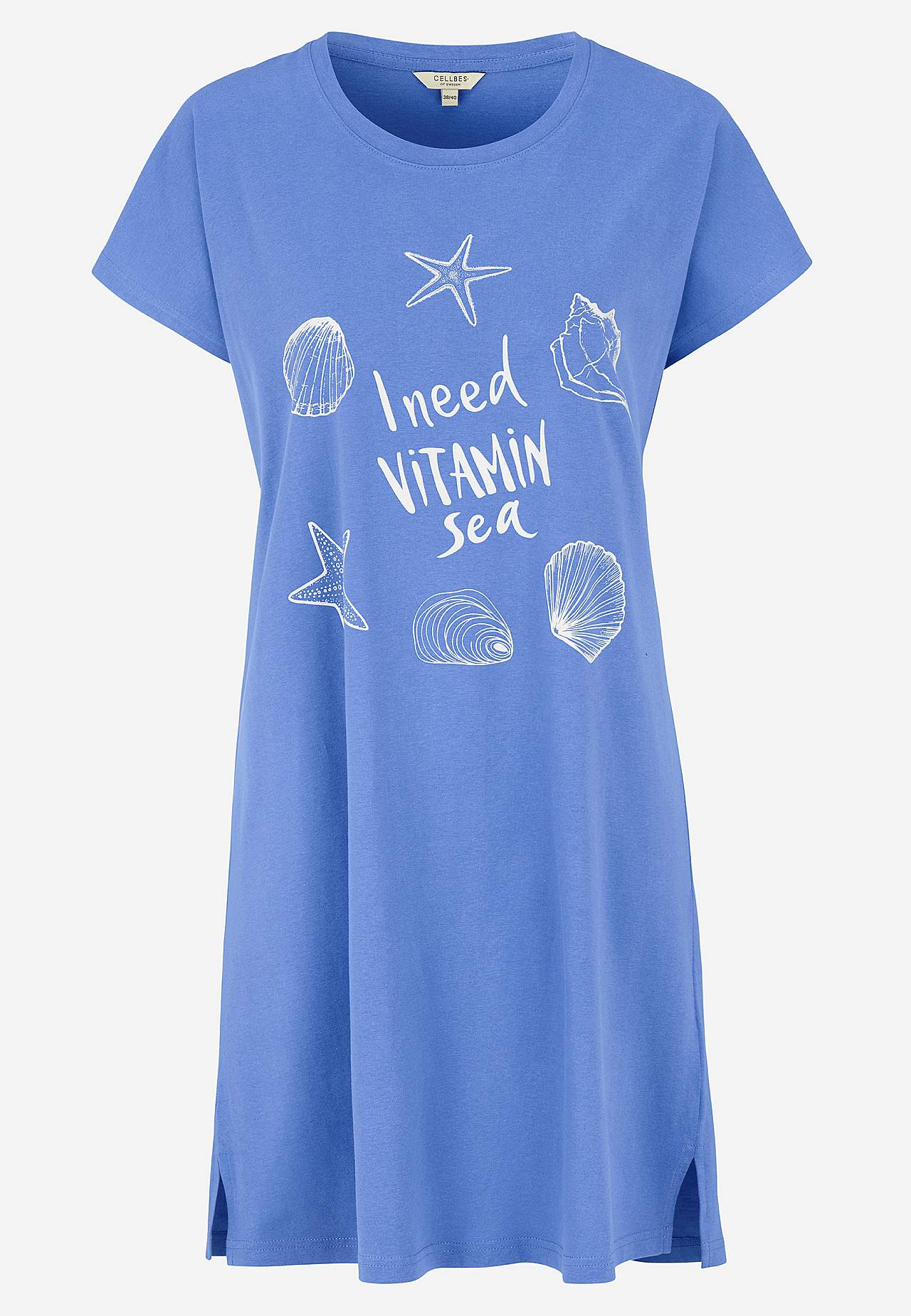 Short-sleeved nightgown Mona 2-pack