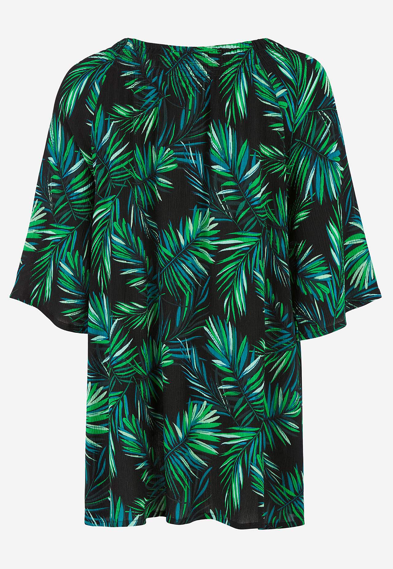Tunic in viscose crepe