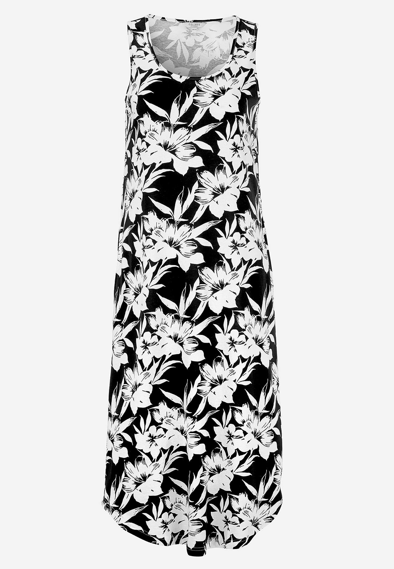 Sleeveless jersey dress