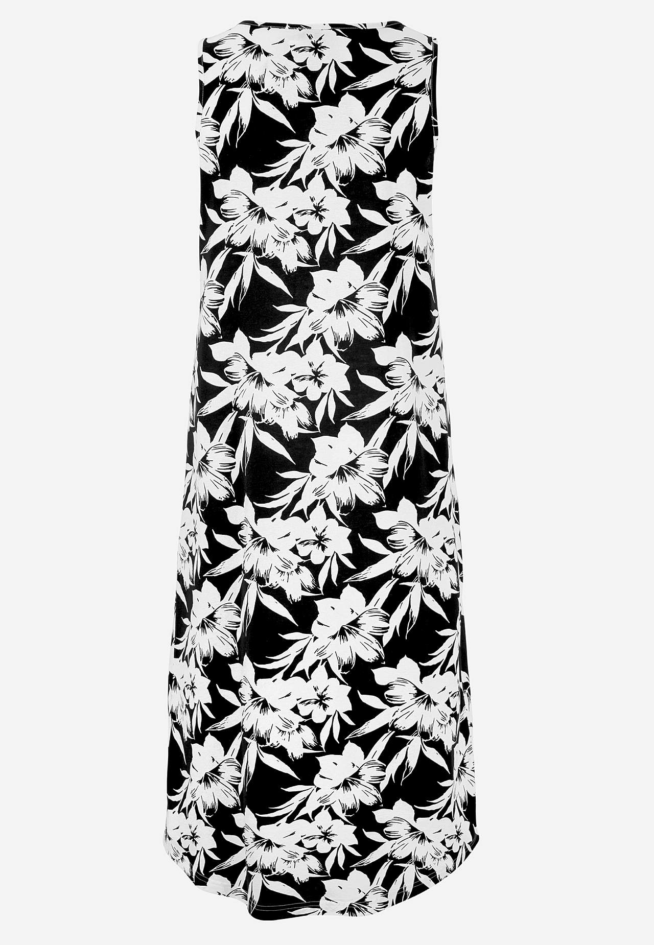 Sleeveless jersey dress