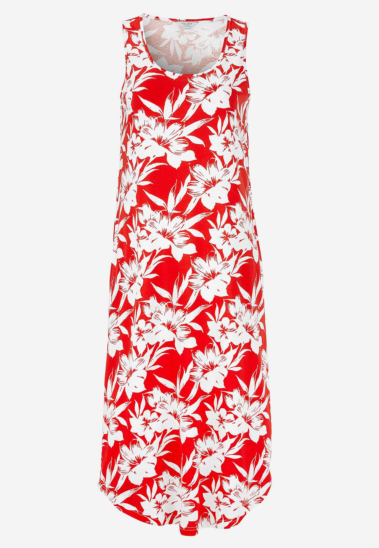 Sleeveless jersey dress