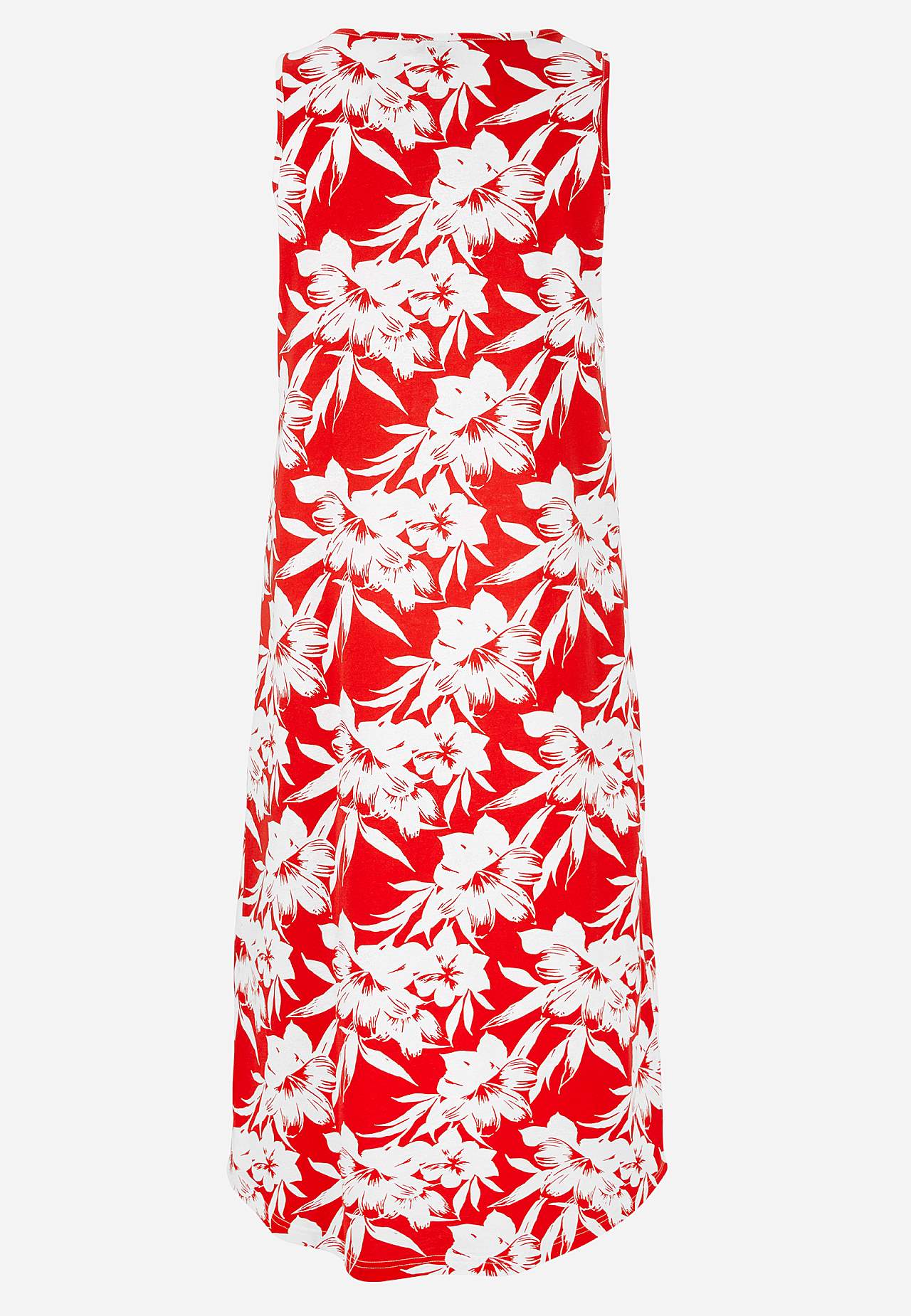 Sleeveless jersey dress