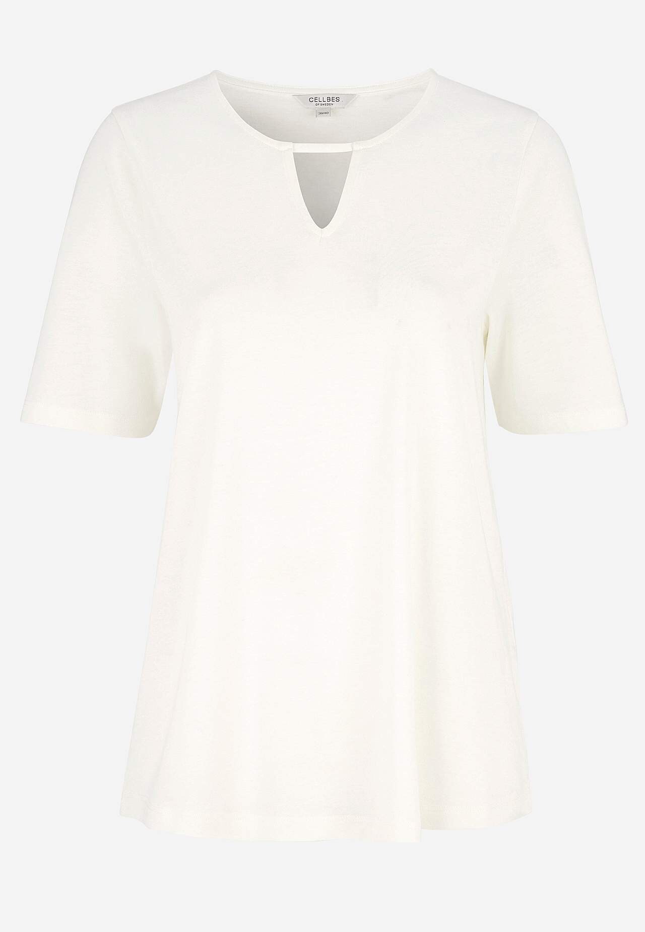 Short-sleeved jersey top