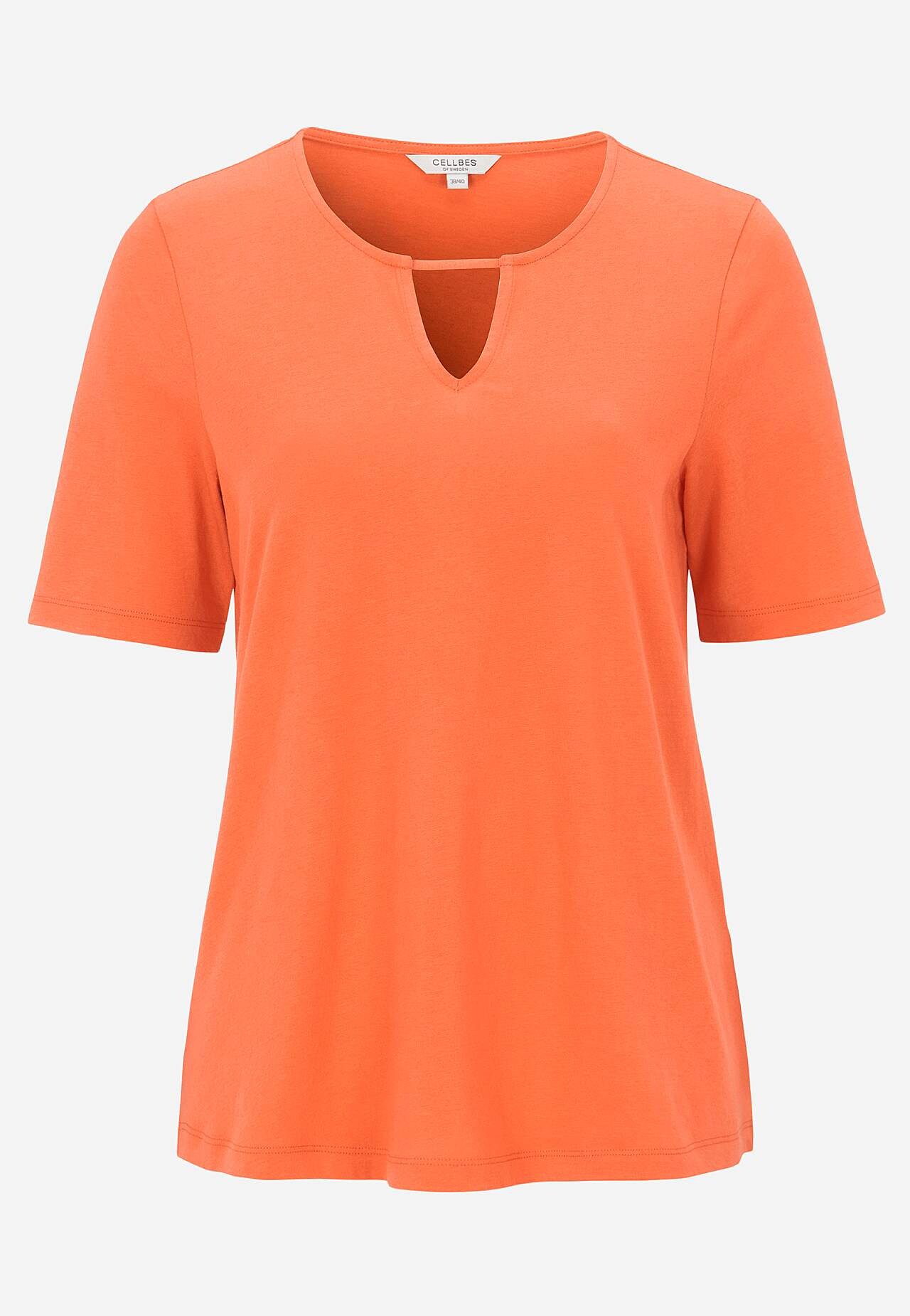 Short-sleeved jersey top