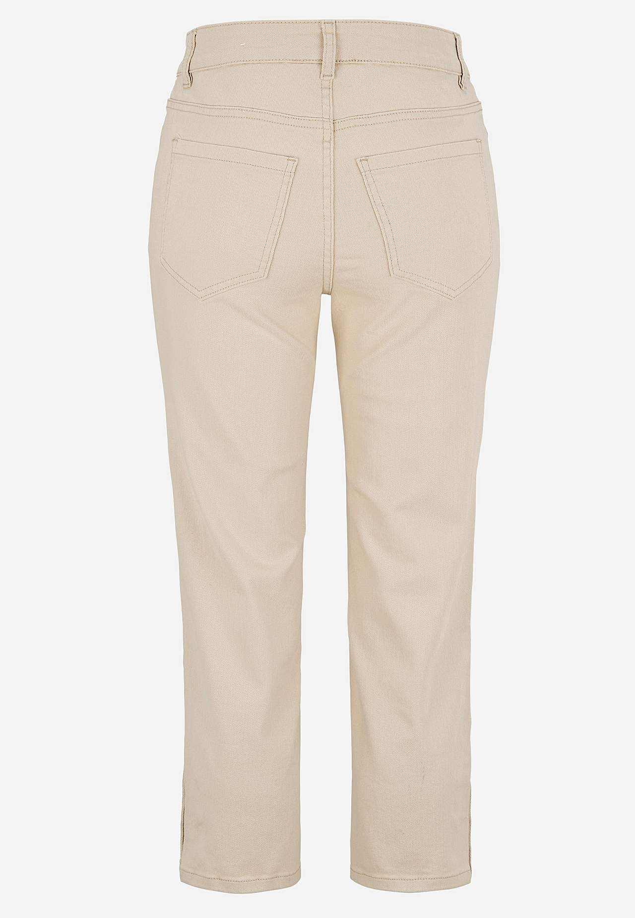 Crop jeans with five-pocket design