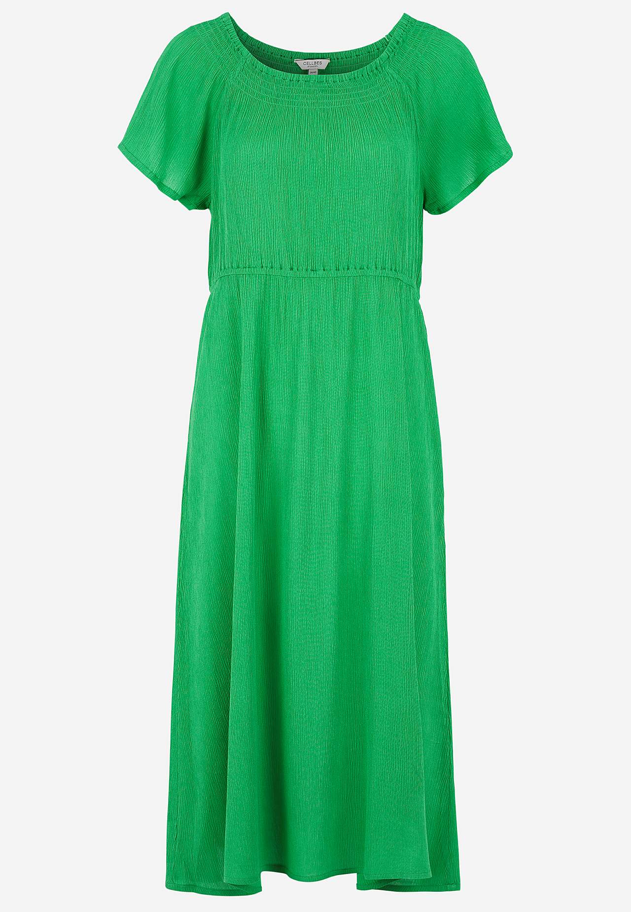 Dress in viscose crepe