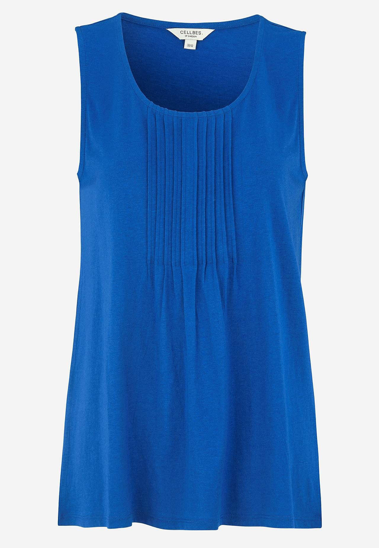 Top with decorative pin-tuck