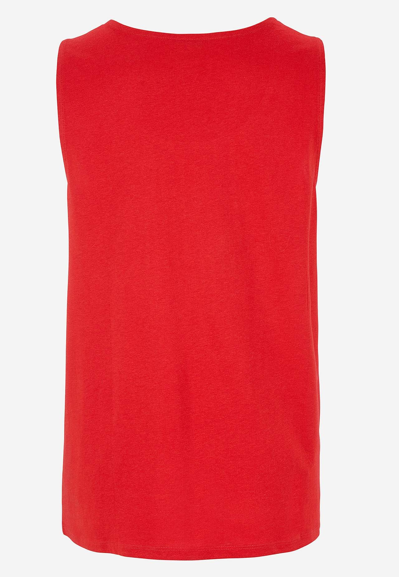 Top with decorative pin-tuck