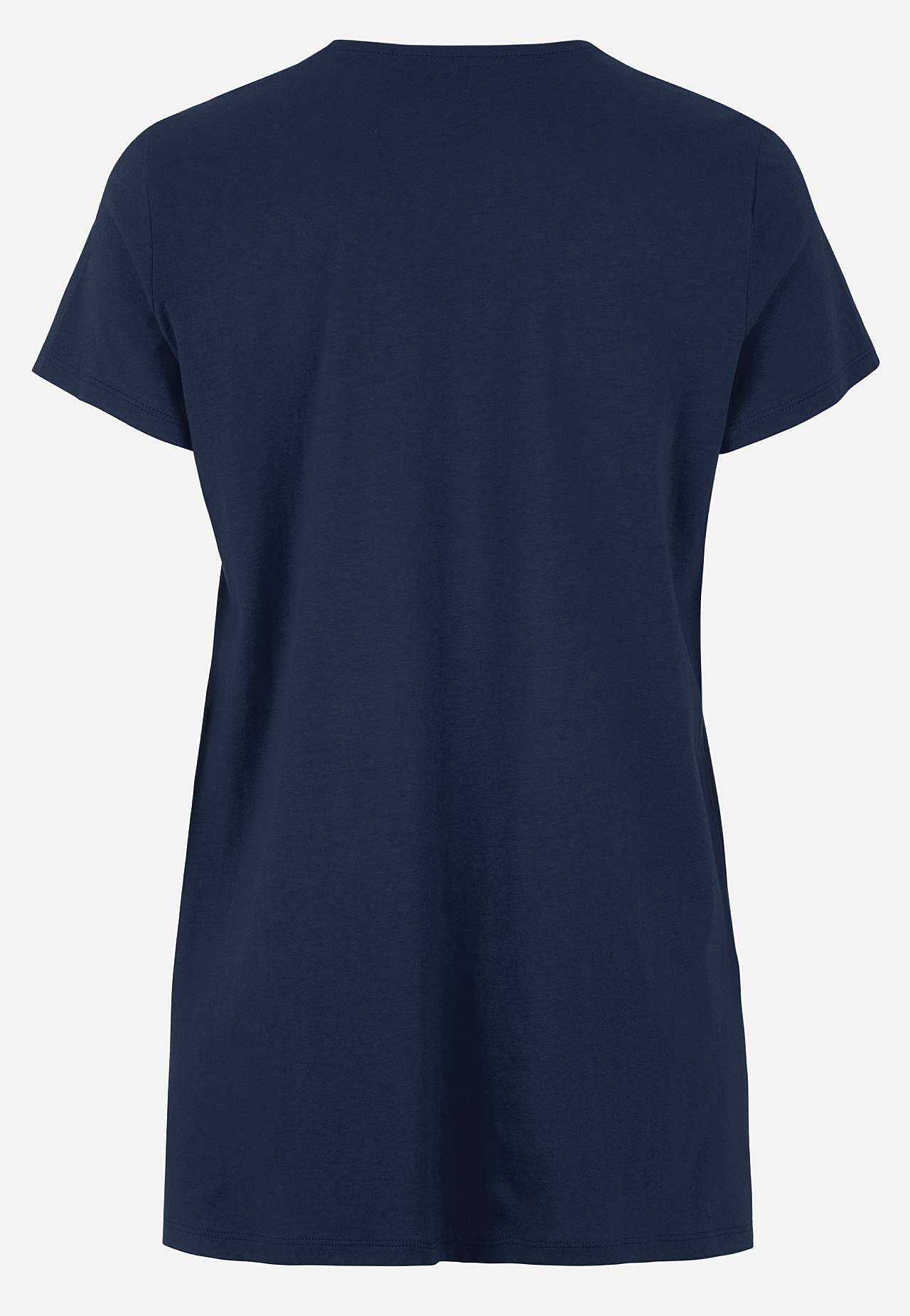 Short-sleeved jersey tuniq