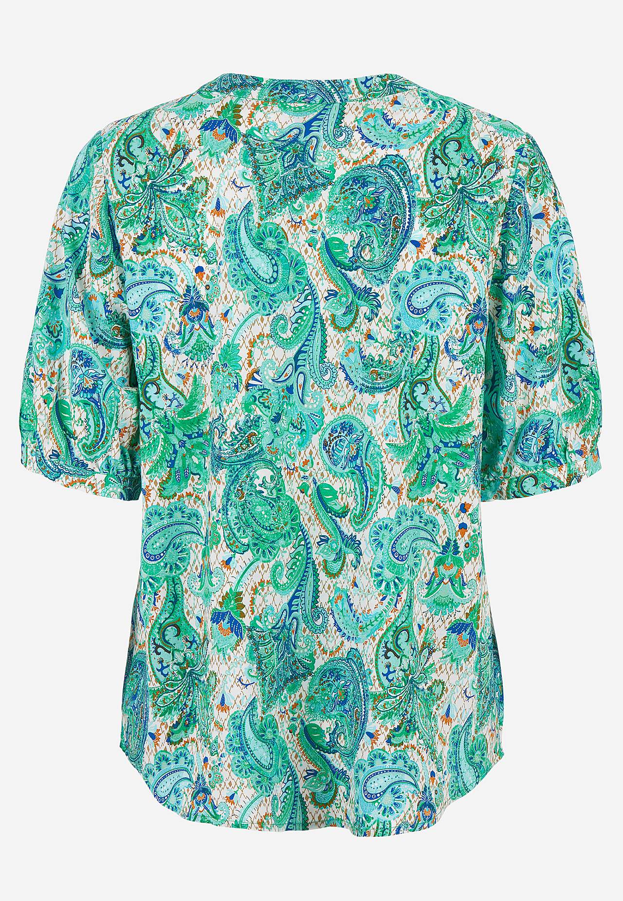 Short-sleeved blouse