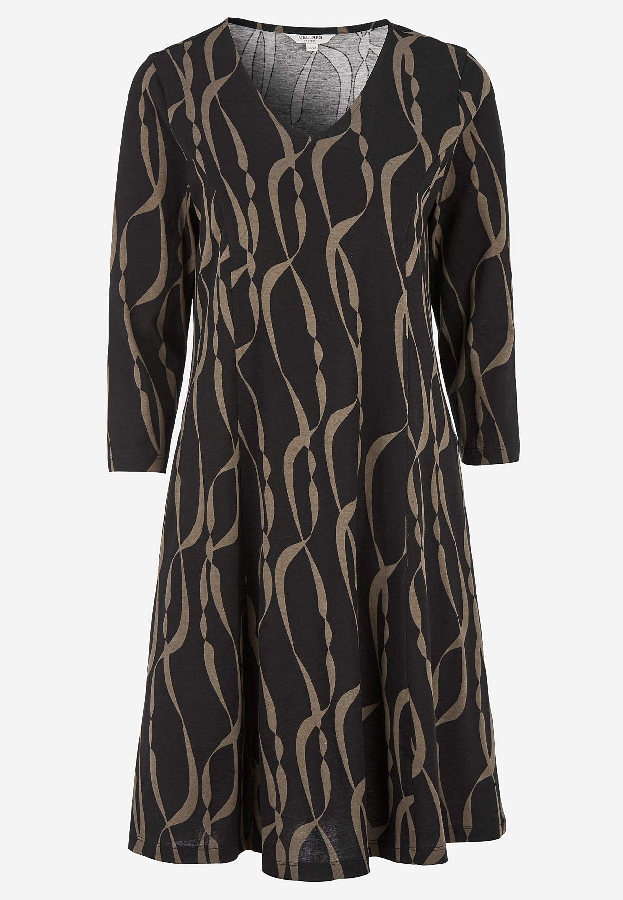 Jersey dress with pockets