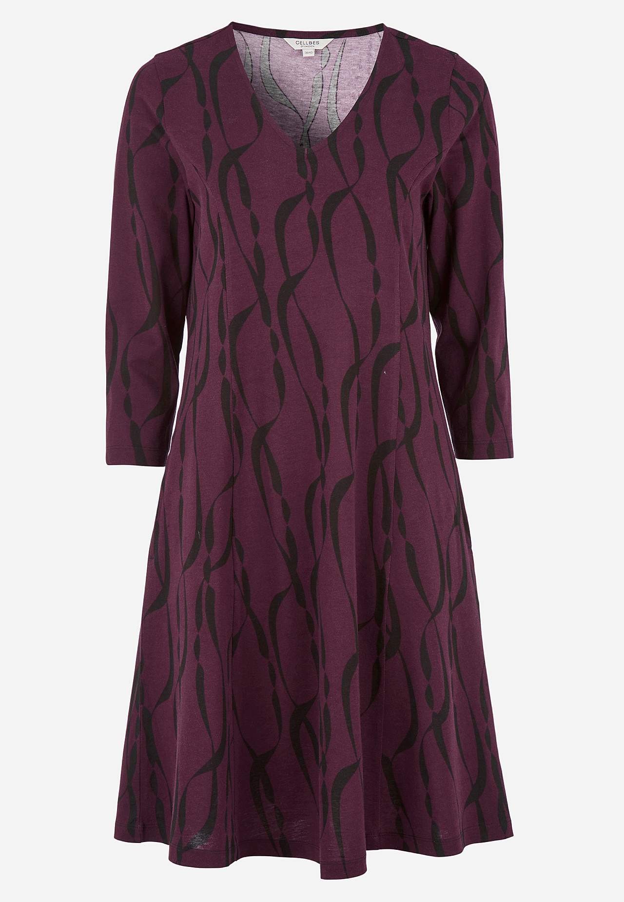 Jersey dress with pockets