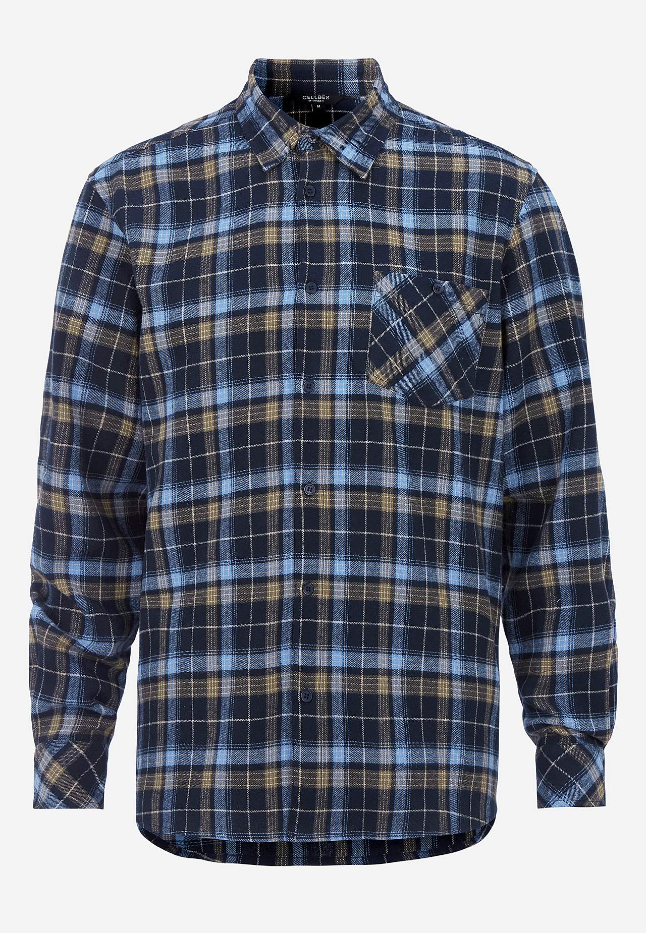 Checked flannel shirt