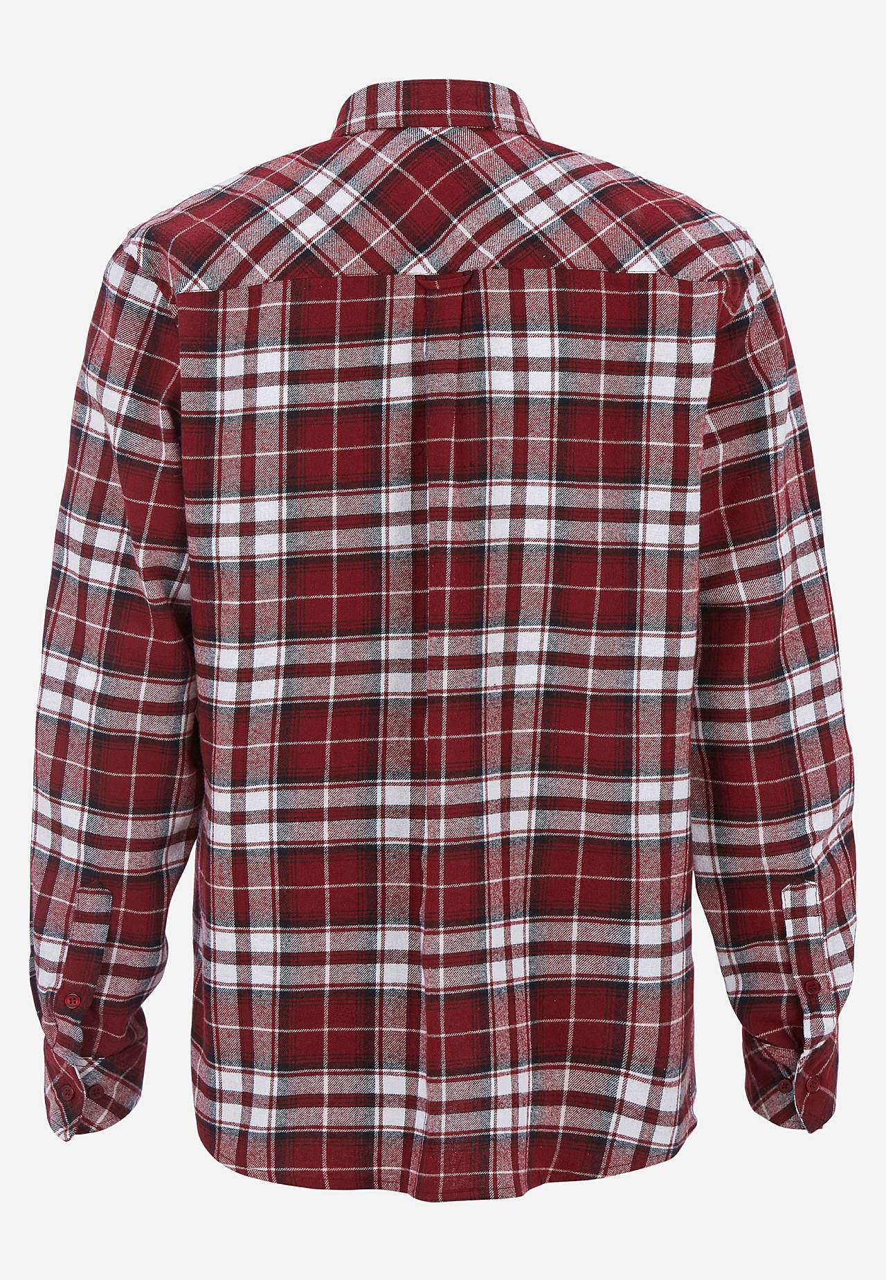 Checked flannel shirt