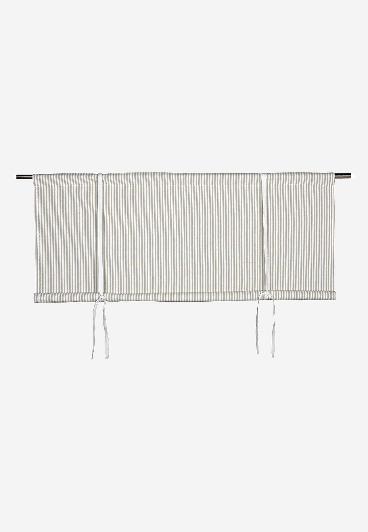 Striped roman blind Oskar