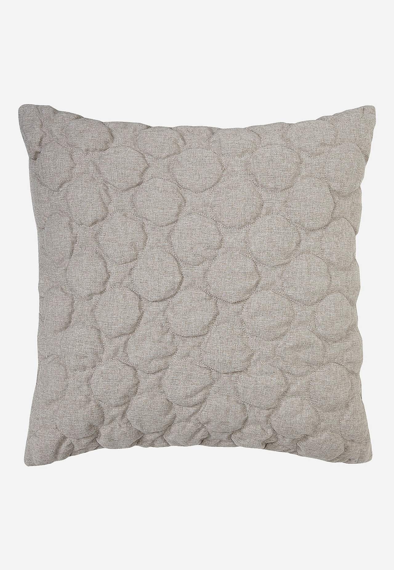 Cushion cover with bubbly surface Pepper