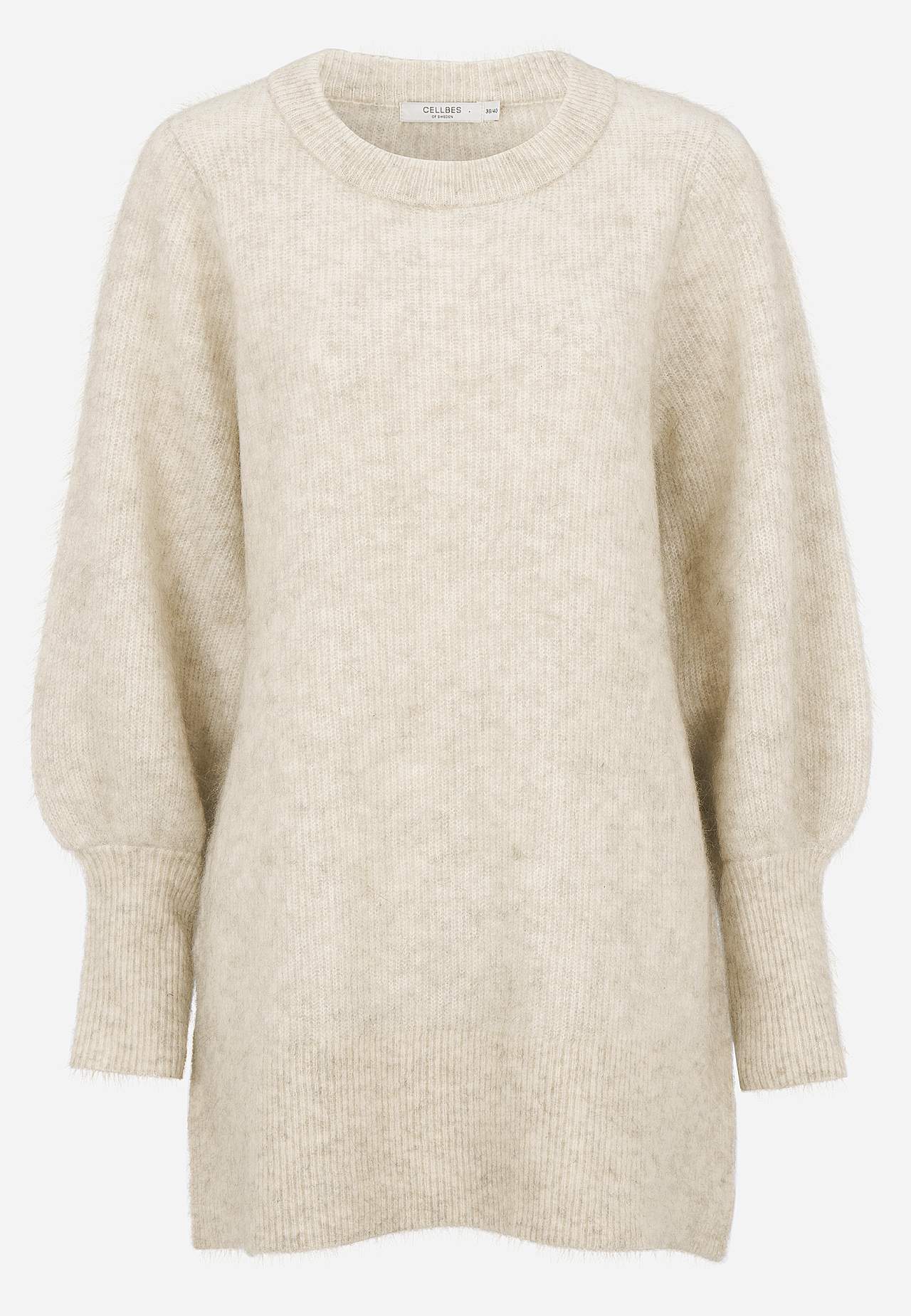 Tunika Premium i mohair- og uldblanding