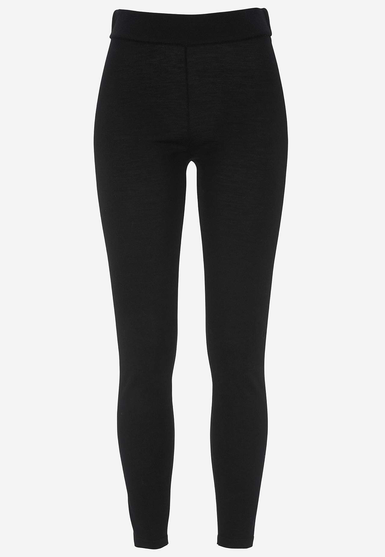 Leggings Premium in extra fine merino wool