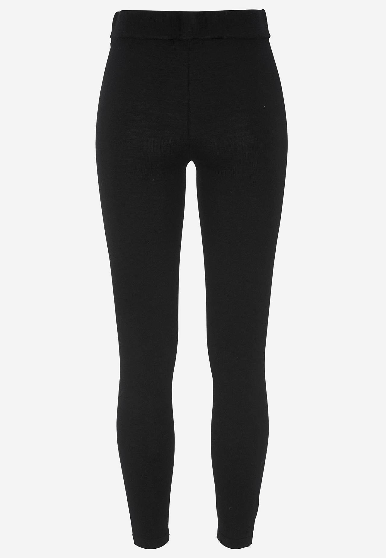 Leggings Premium in extra fine merino wool