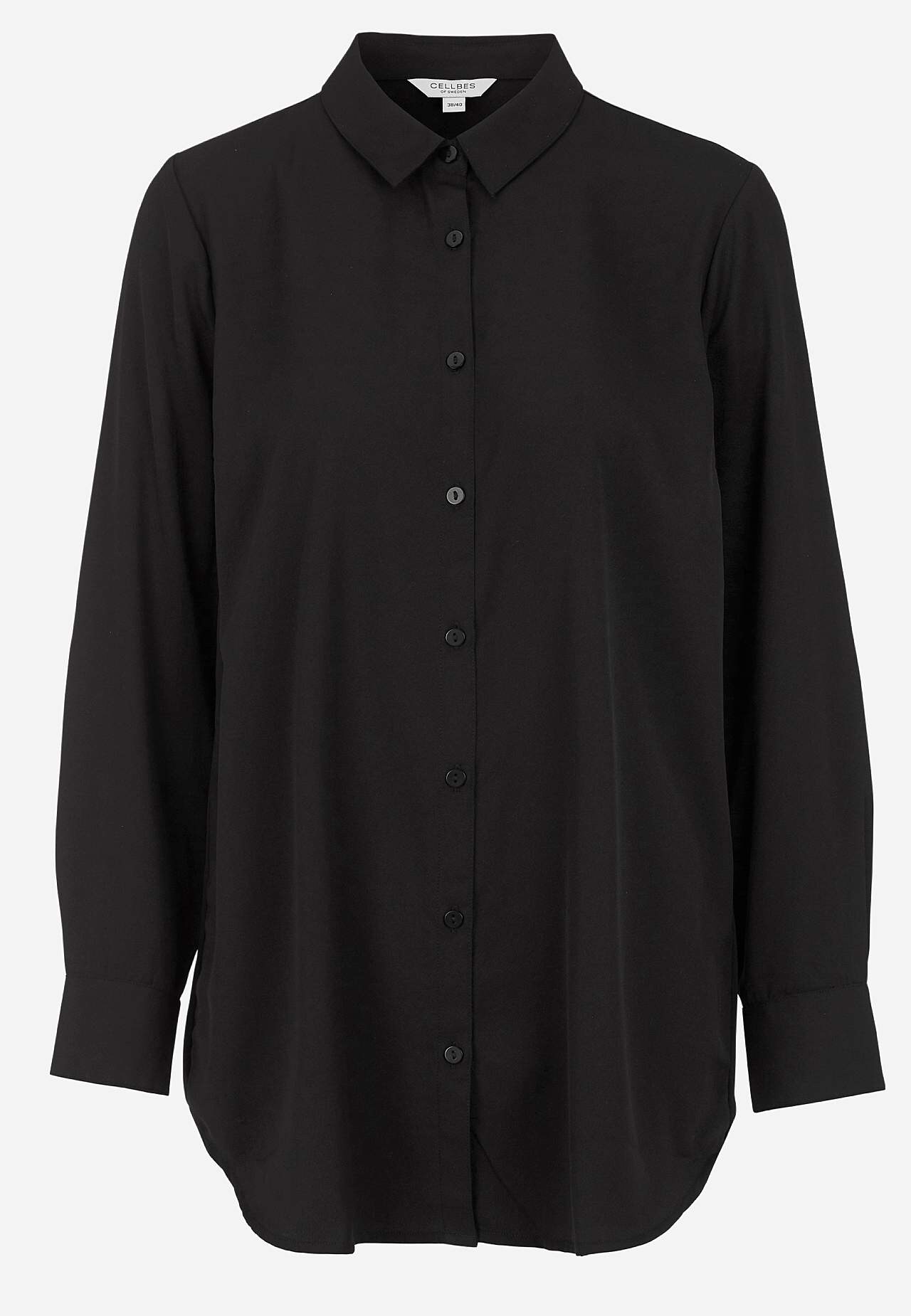 Woven long shirt