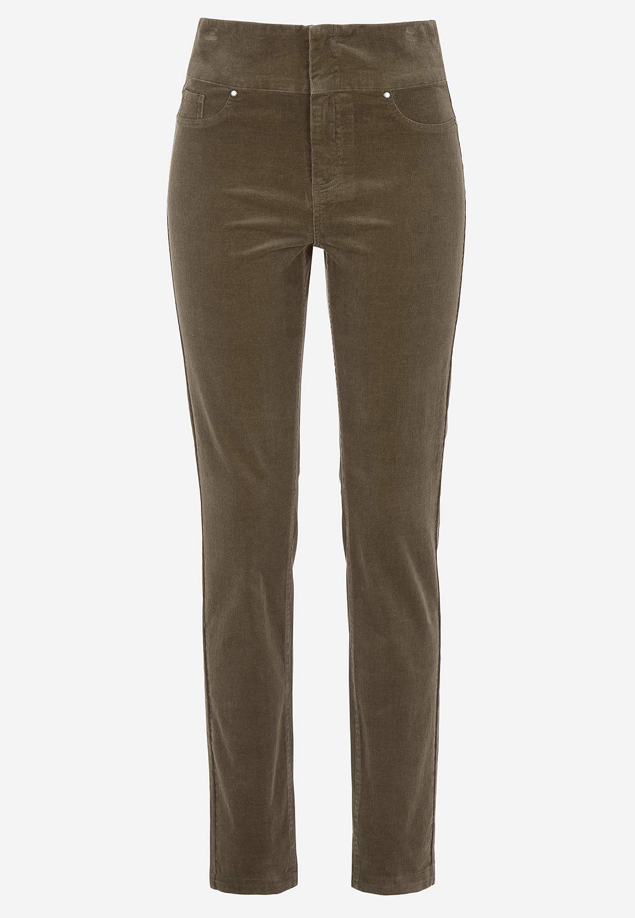 Treggings i kraftig fløjl
