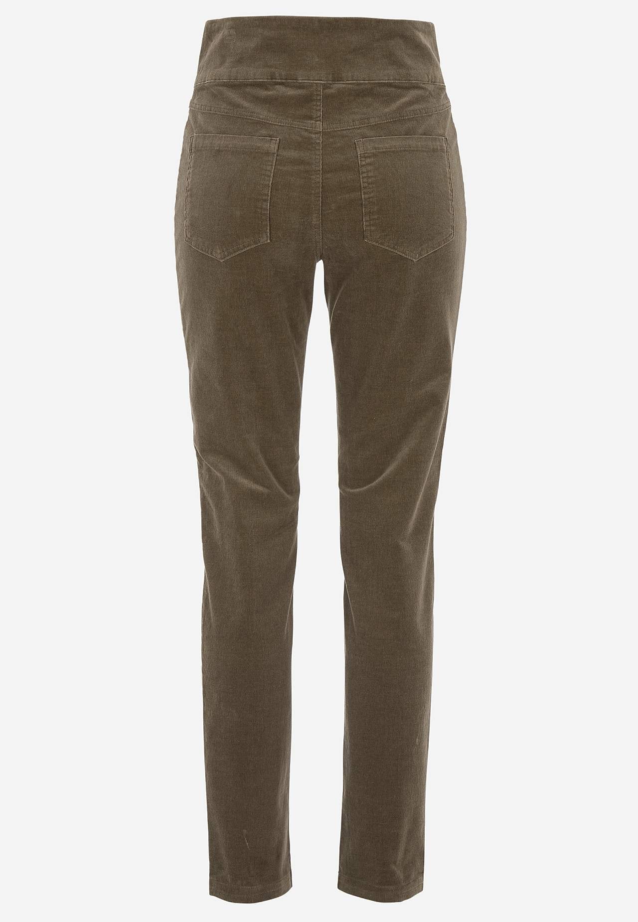 Treggings in corduroy