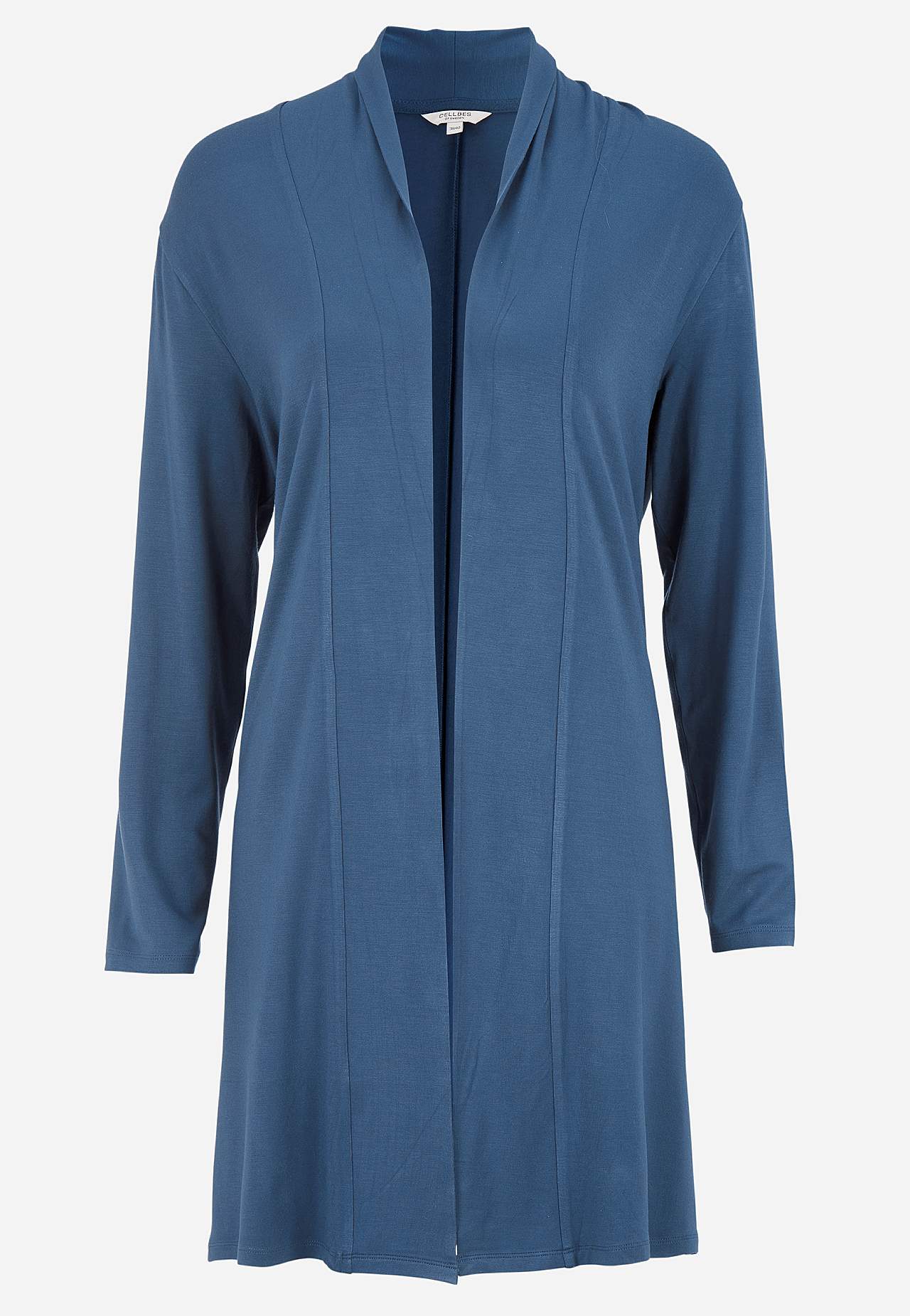 Long cardigan in tricot