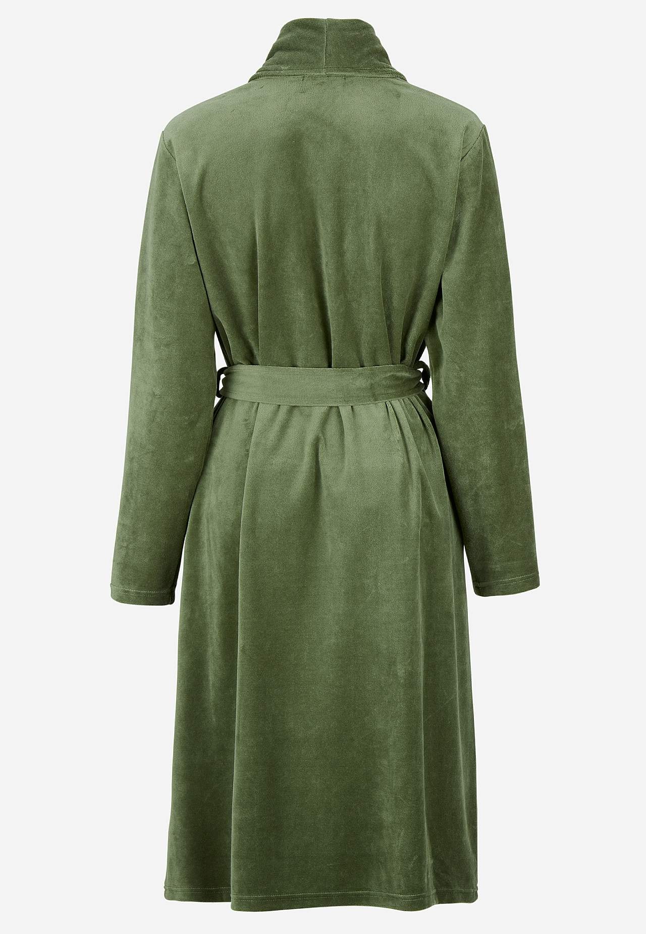 Velour robe