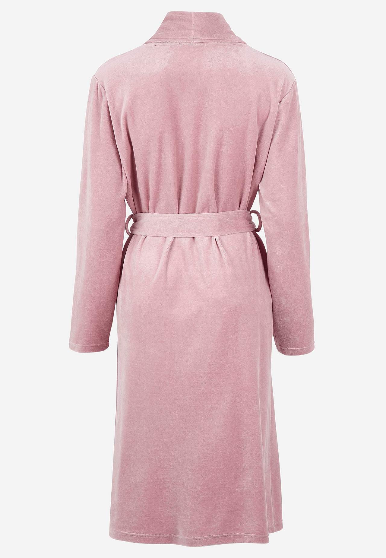 Velour robe