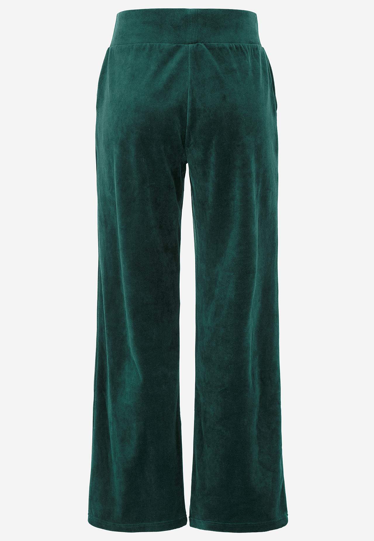 Wide velour trousers Wilma
