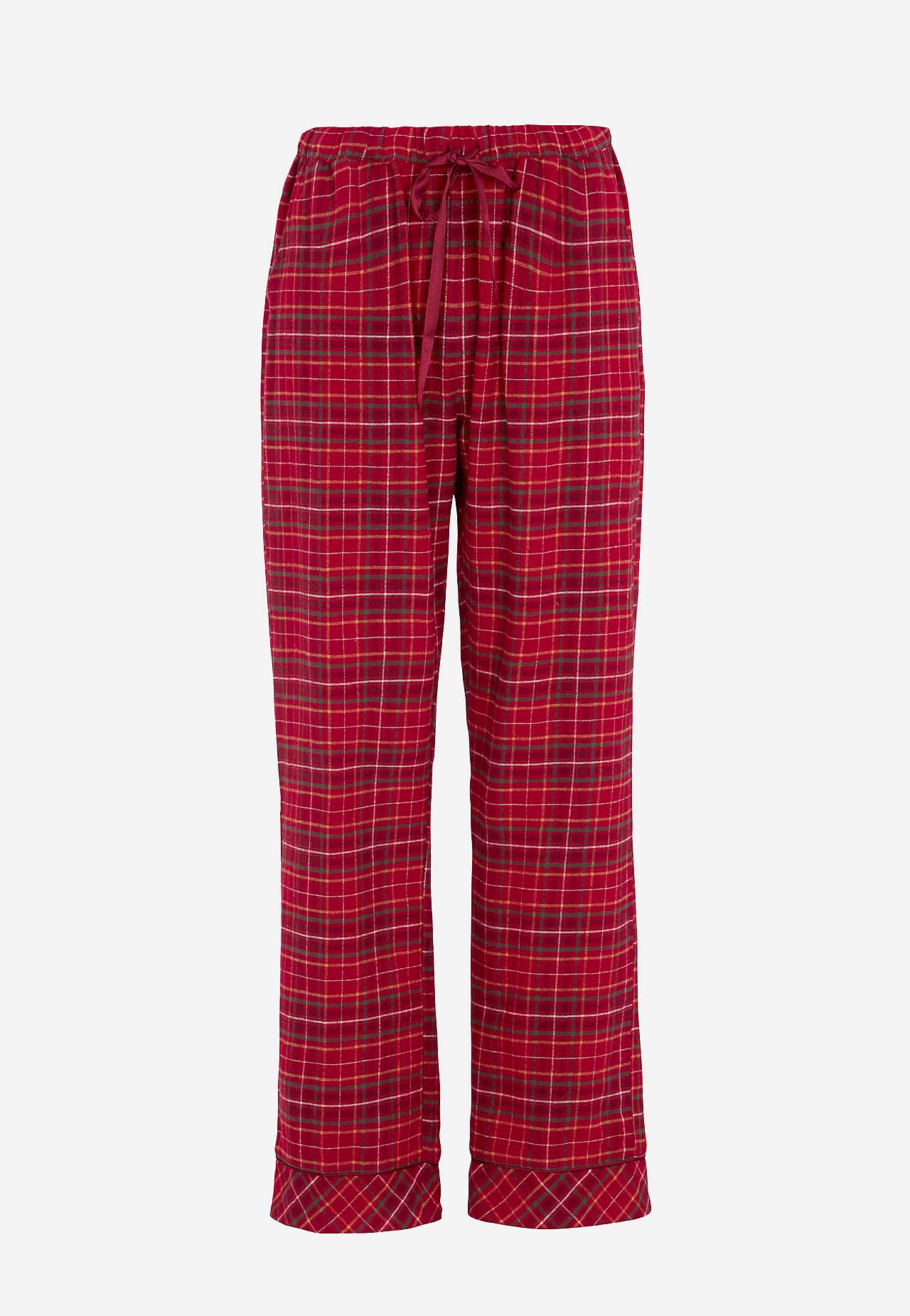 Checked pyjamas in flannel