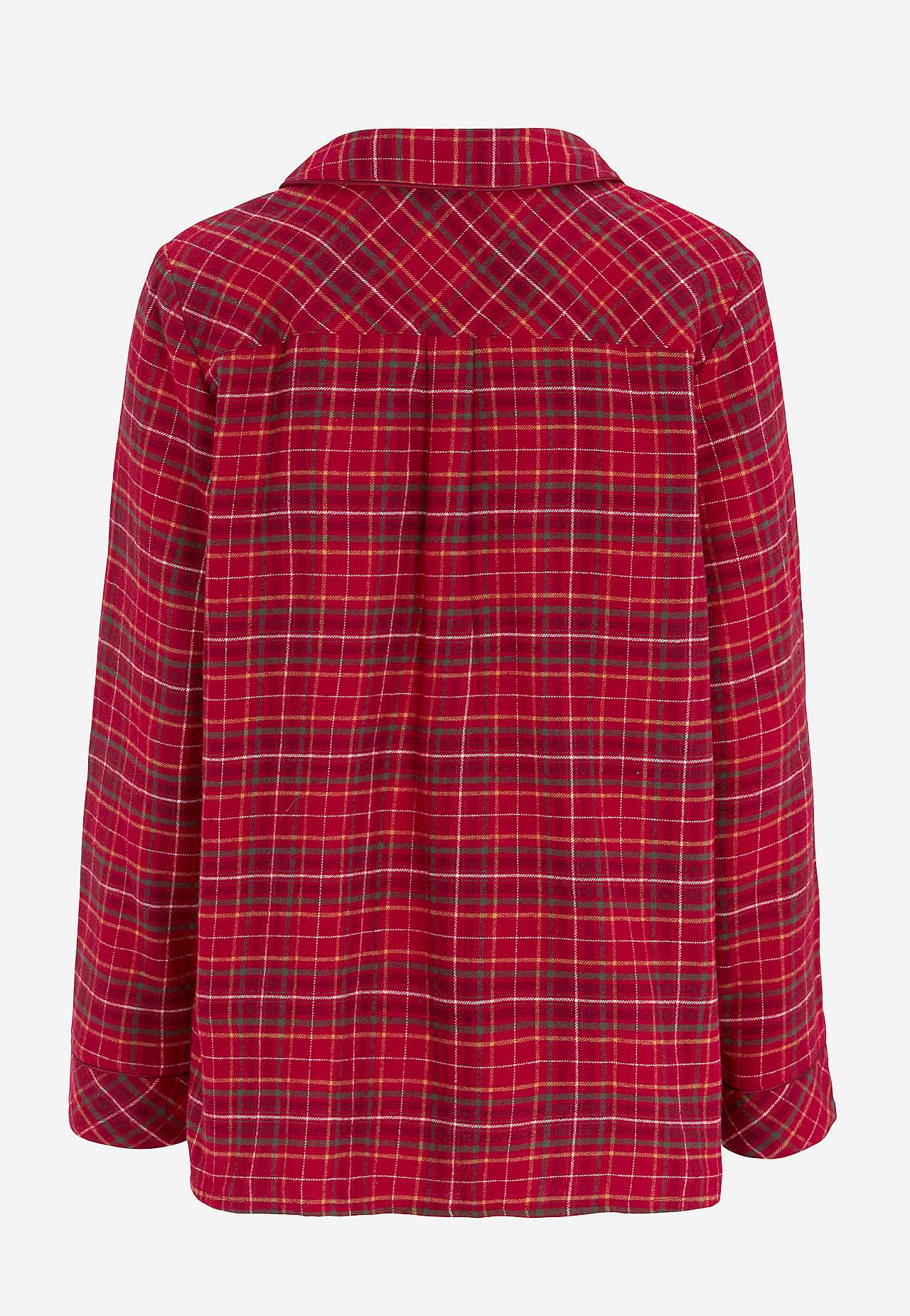 Checked pyjamas in flannel