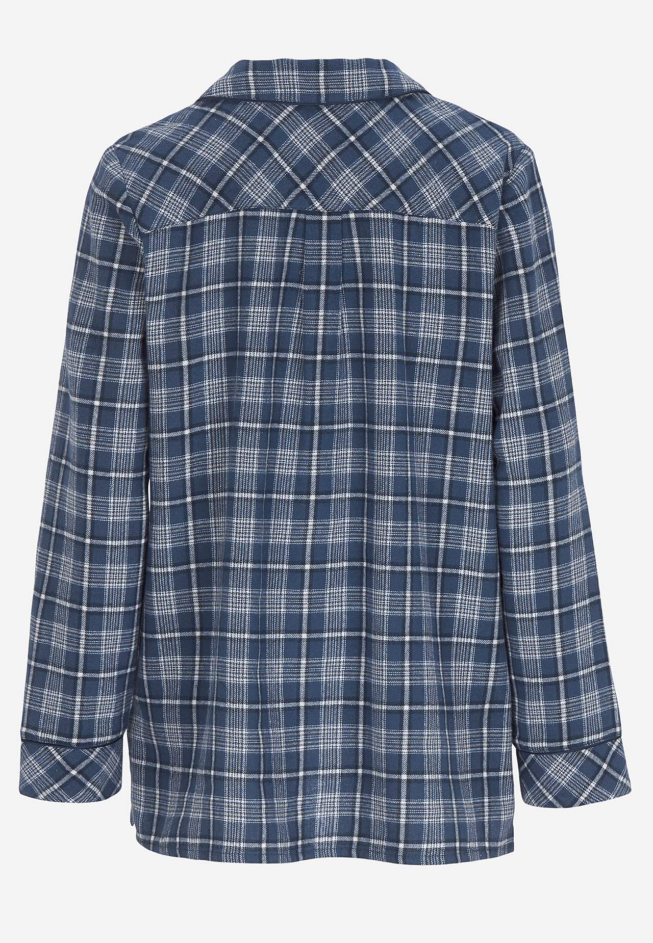 Checked pyjamas in flannel
