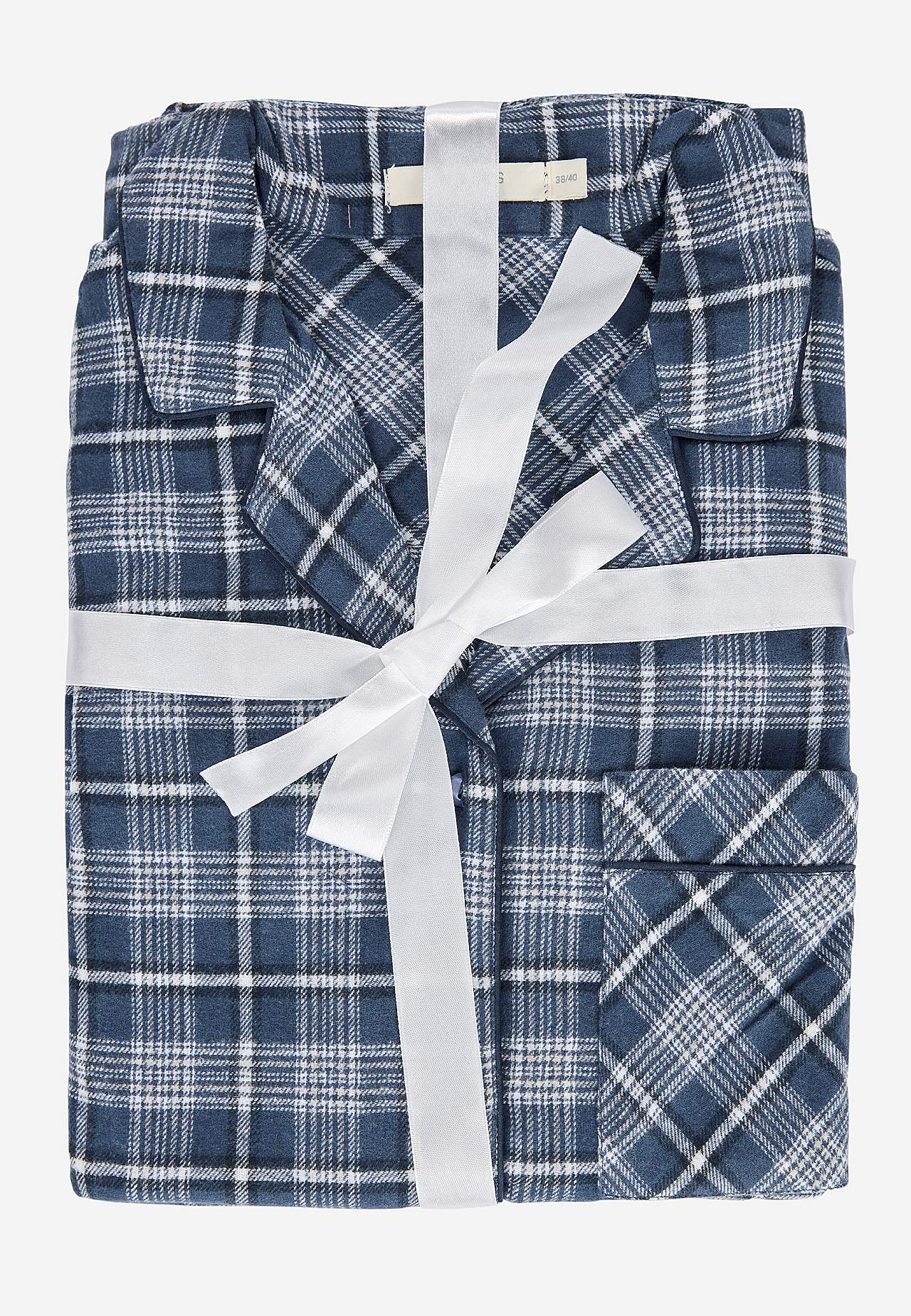Checked pyjamas in flannel