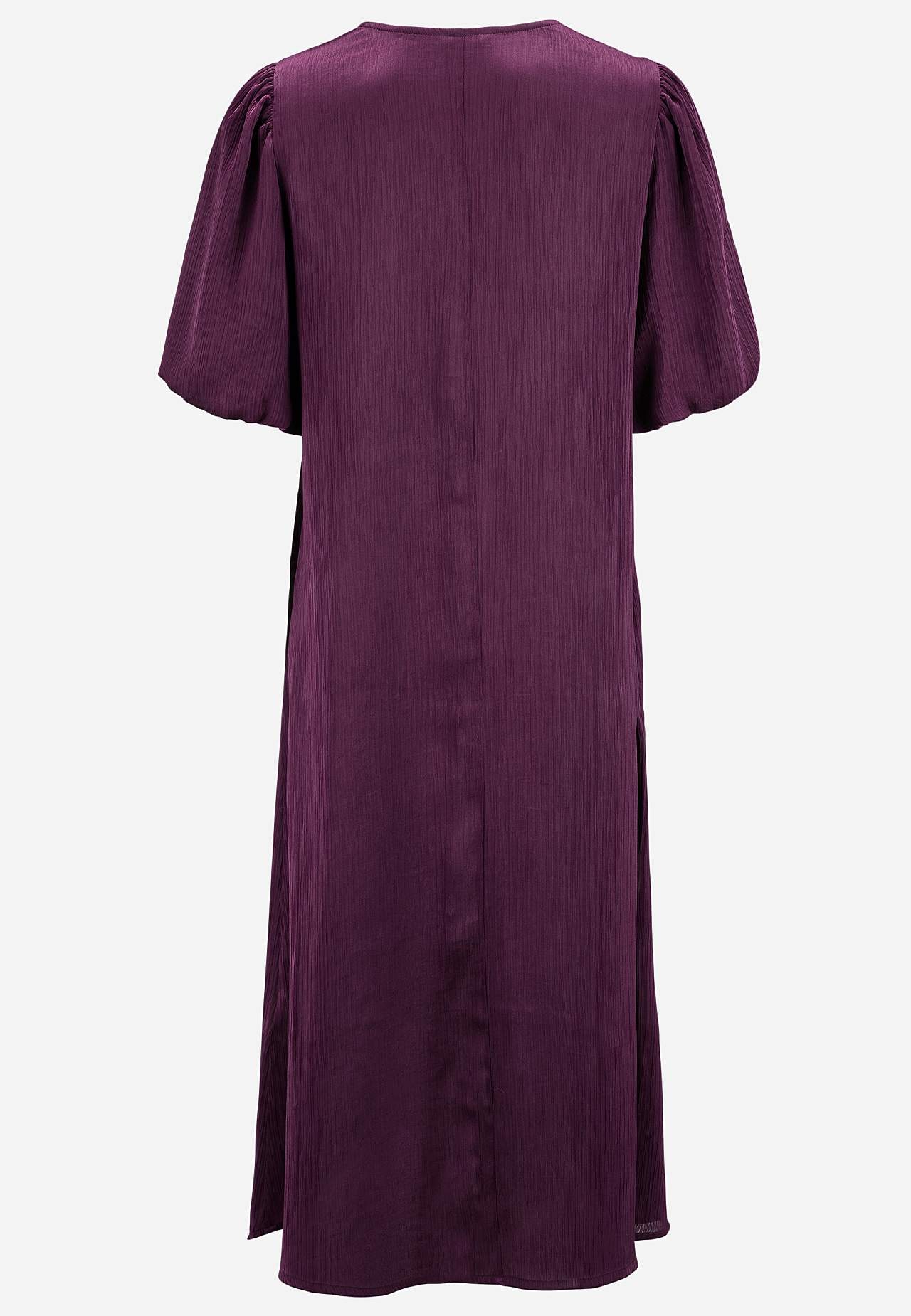 Dress with puff sleeve
